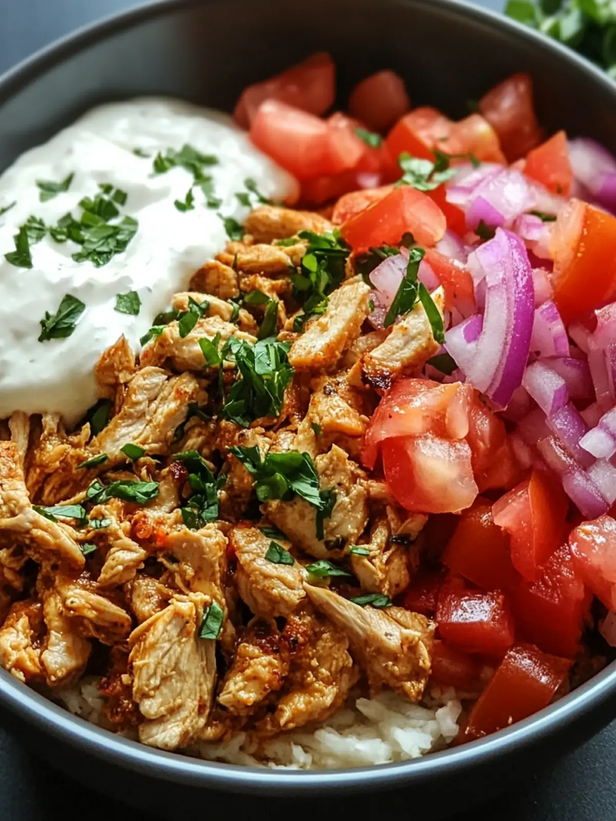 Slow Cooker Chicken Shawarma