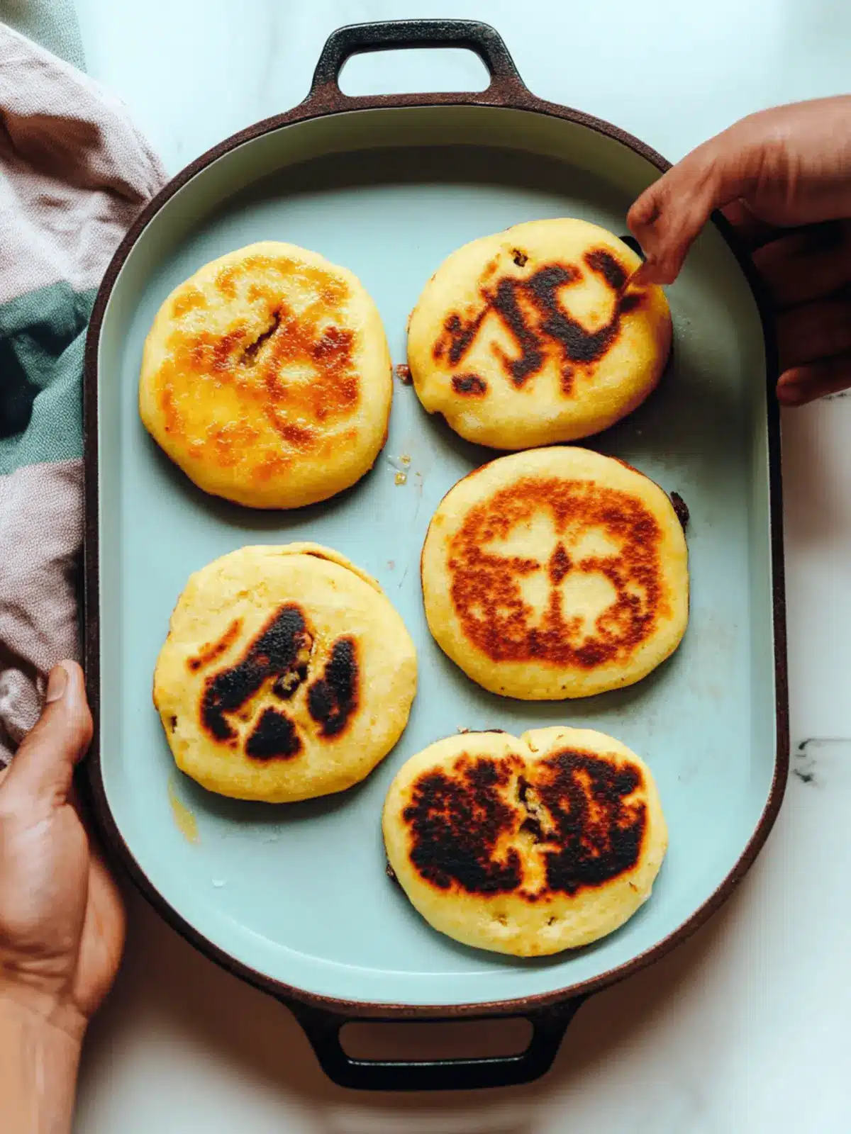 Arepas Made Easy: 3 Ingredients for Perfectly Fluffy Bites 4 Arepas Made Easy: 3 Ingredients for Perfectly Fluffy Bites