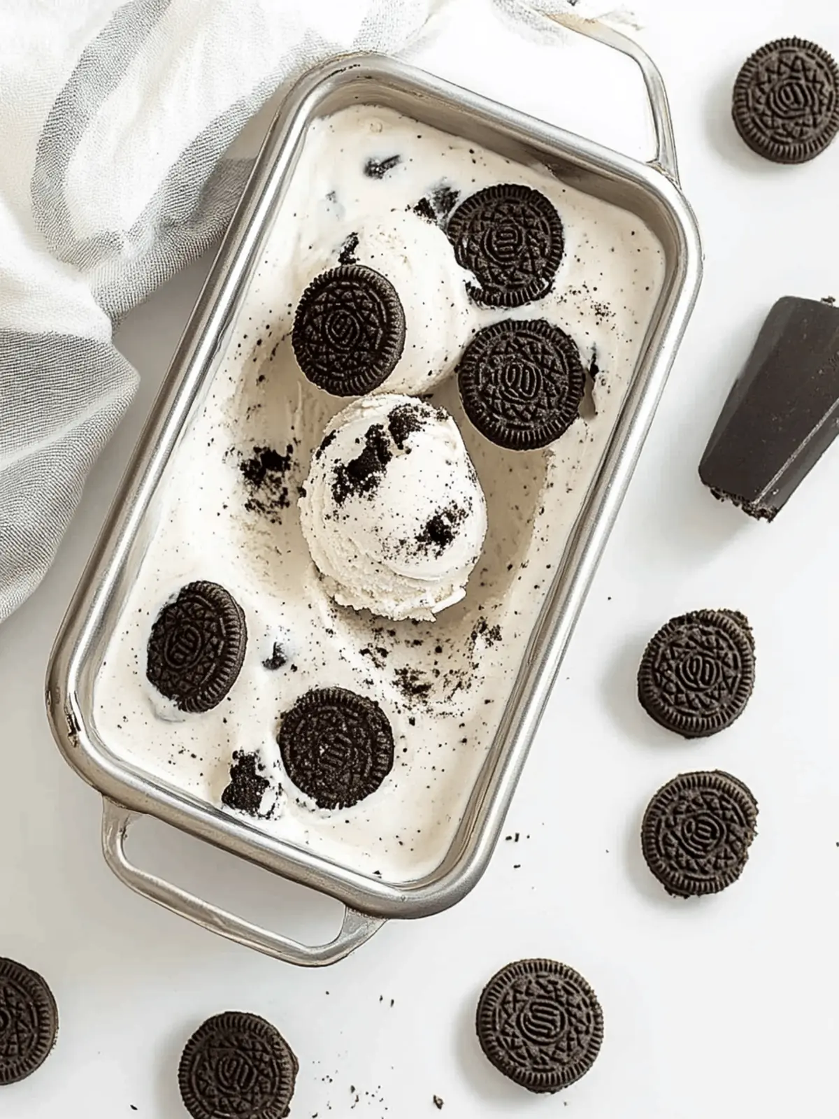 No-Churn Oreo Ice Cream: Your Easy At-Home Delight 2 Oreo Ice Cream