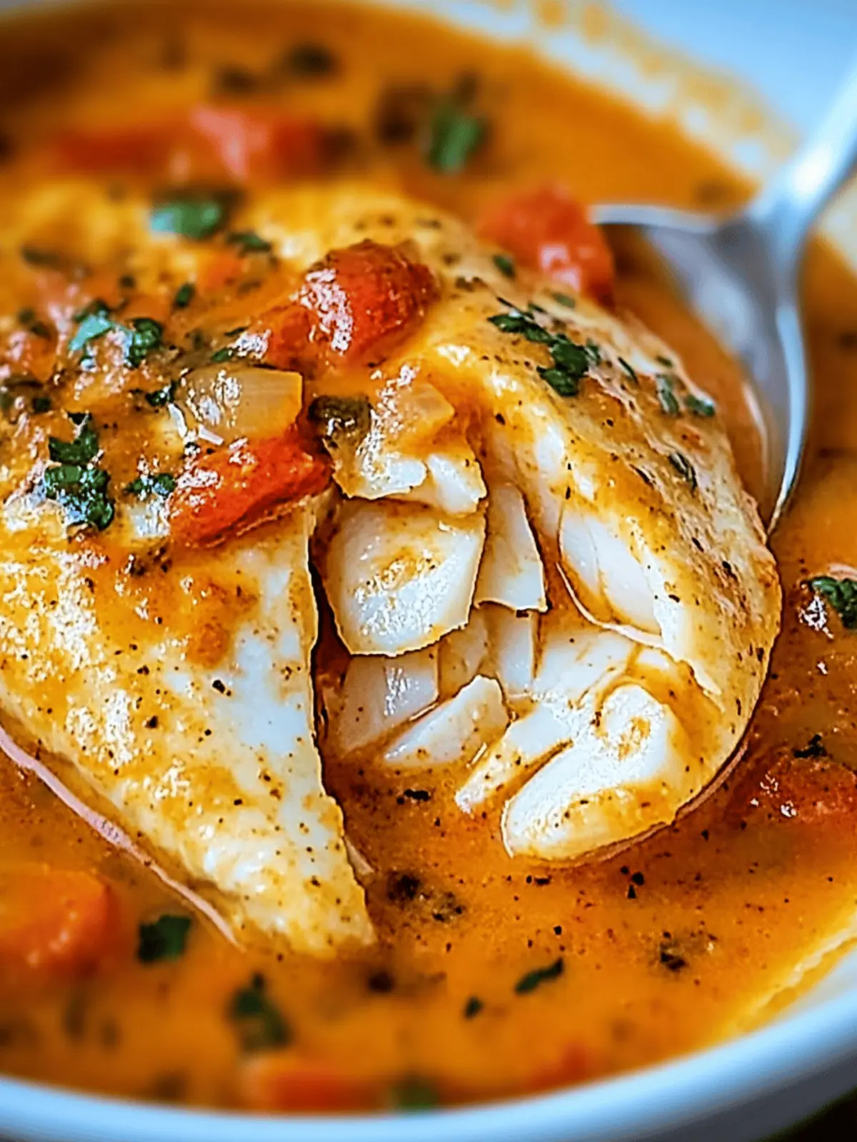 Tilapia in Roasted Pepper Sauce: Quick Mediterranean Magic 4 Tilapia in Roasted Pepper Sauce