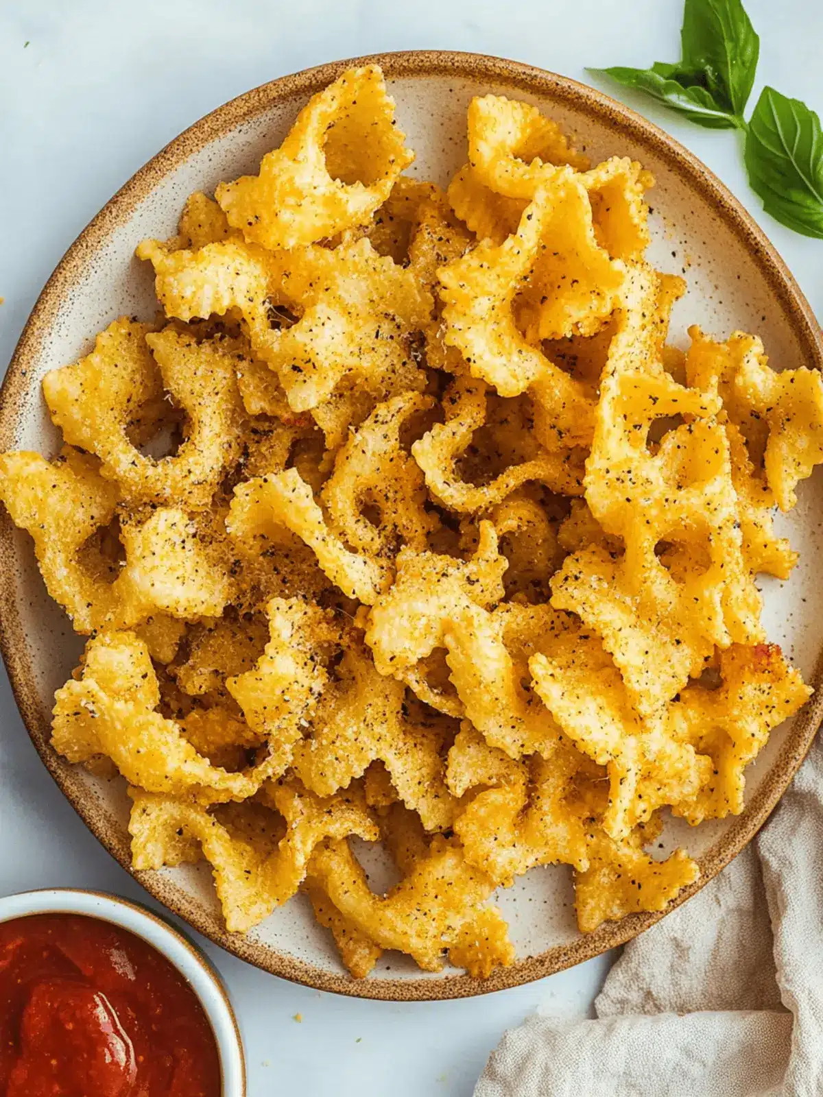Pasta Chips: Crunchy Air Fryer Snack Everyone Will Love 4 Pasta Chips: Crunchy Air Fryer Snack Everyone Will Love