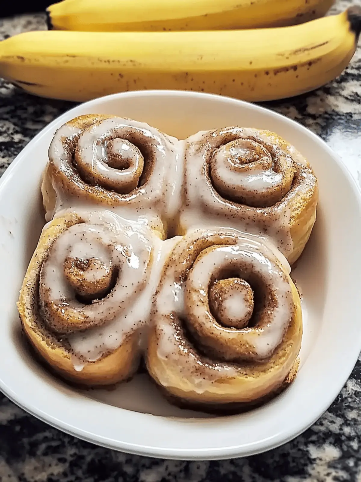 Banana Bread Cinnamon Rolls