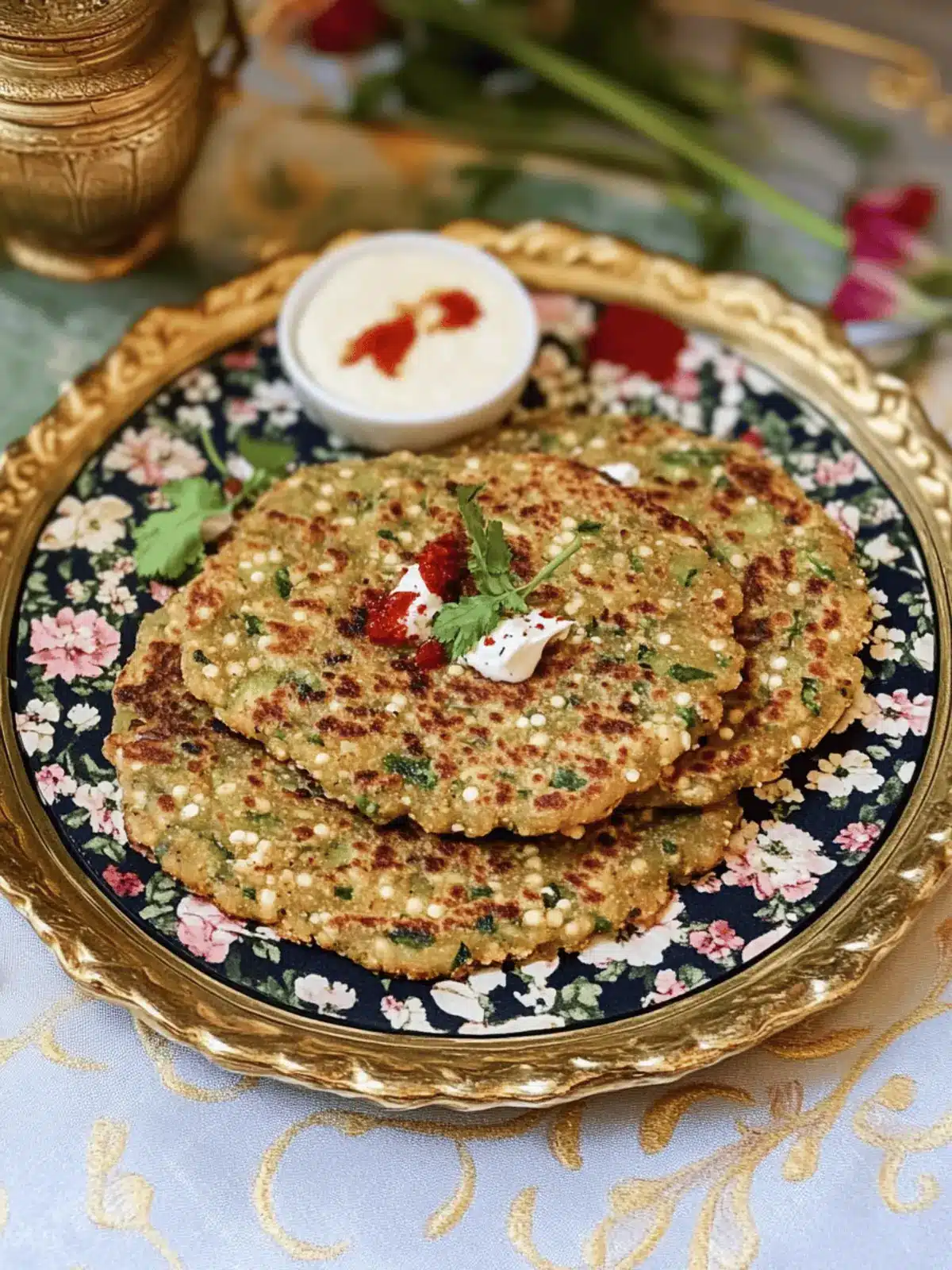 Cucumber Millet Thalipeeth: Crispy Fasting Snack That Delights 3 Cucumber Millet Thalipeeth