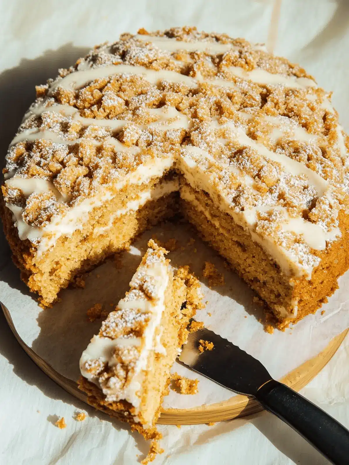 Pumpkin Spice Coffee Cake