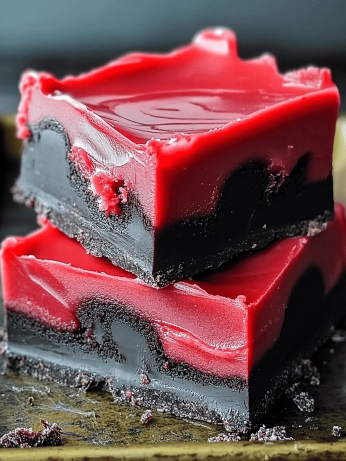 Ghoulishly Good Vampire Fudge: Easy Halloween Delight 4 Vampire Fudge