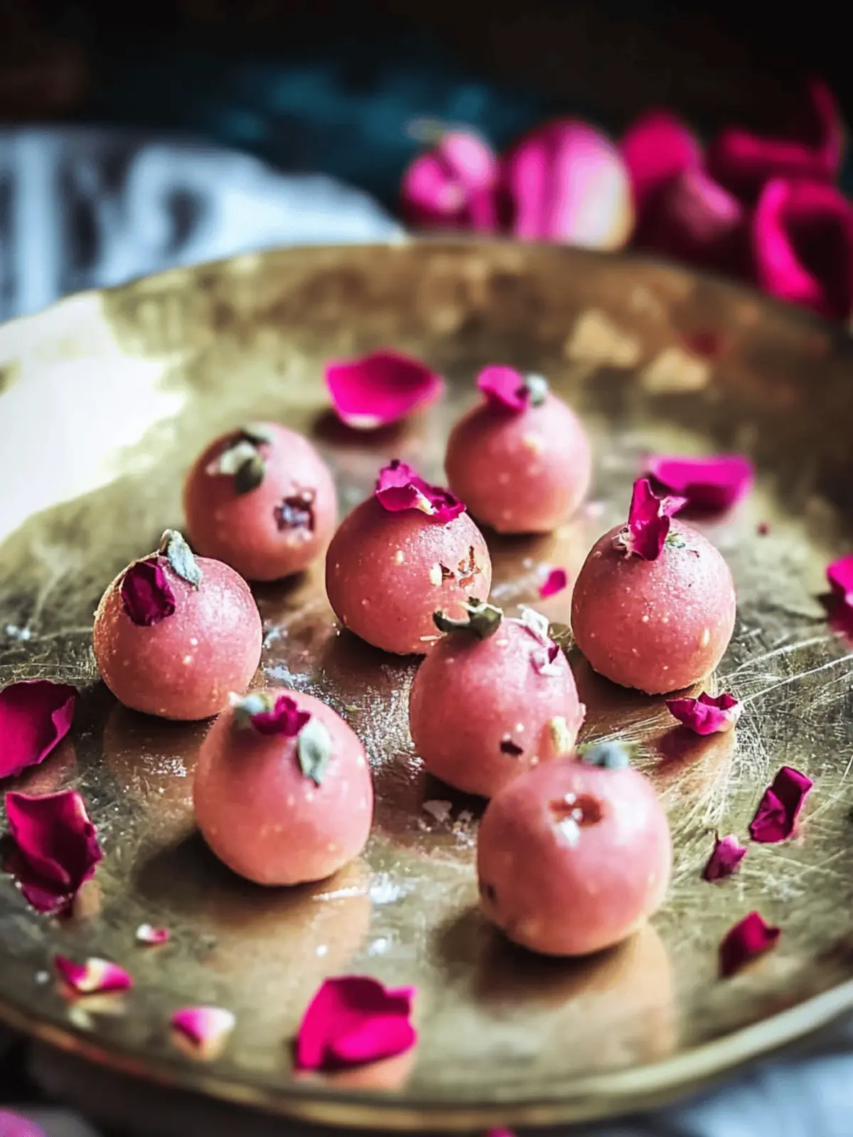 Delicious No-Cook Rose Badam Ladoo for Instant Festive Joy 2 Rose Badam Ladoo