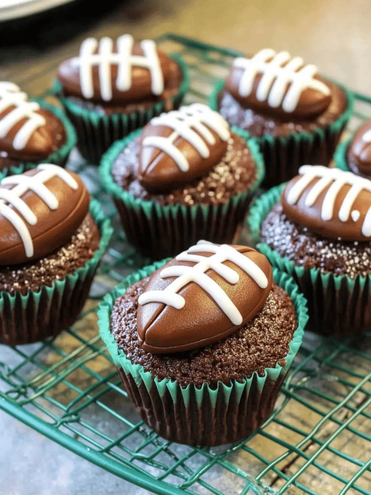 Mouthwatering Football Cupcakes to Wow Your Game Day Guests 2 Mouthwatering Football Cupcakes to Wow Your Game Day Guests