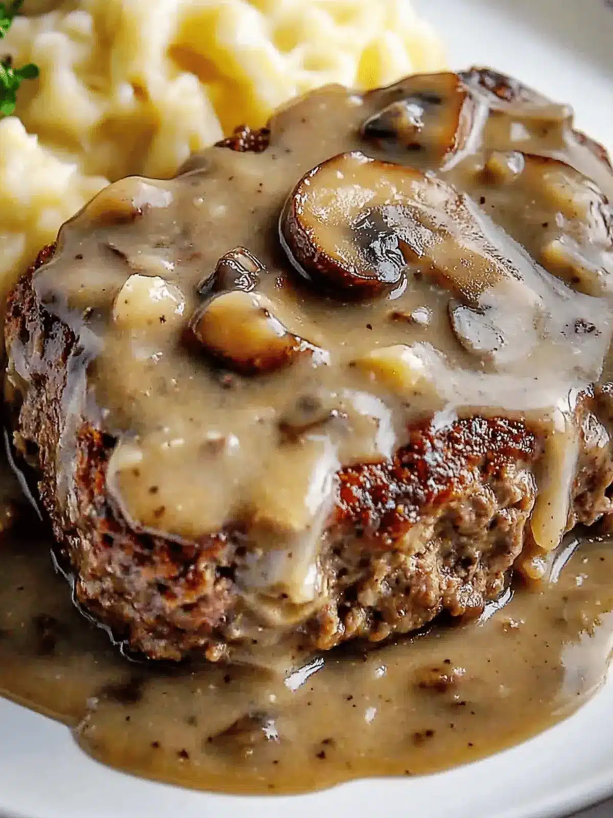 Savory Meatloaf with Mushroom Gravy for Cozy Family Dinners 4 Meatloaf with Mushroom Gravy
