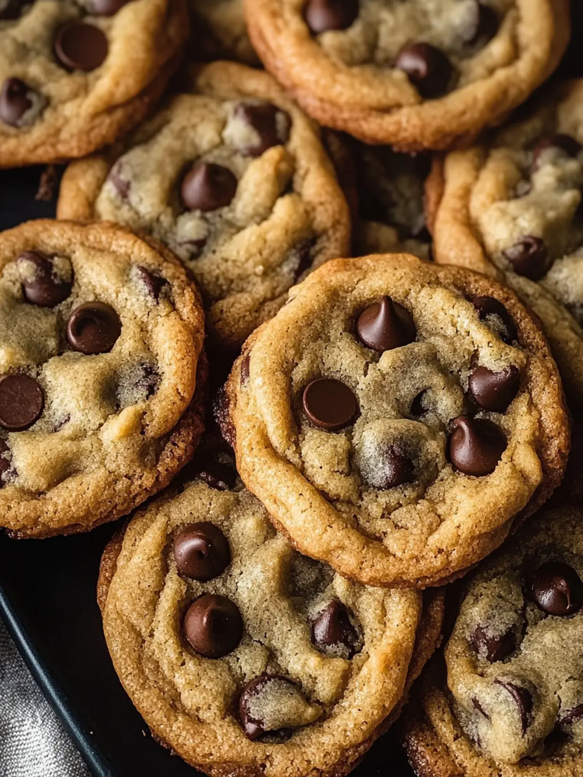 Eggless Chocolate Chip Cookies