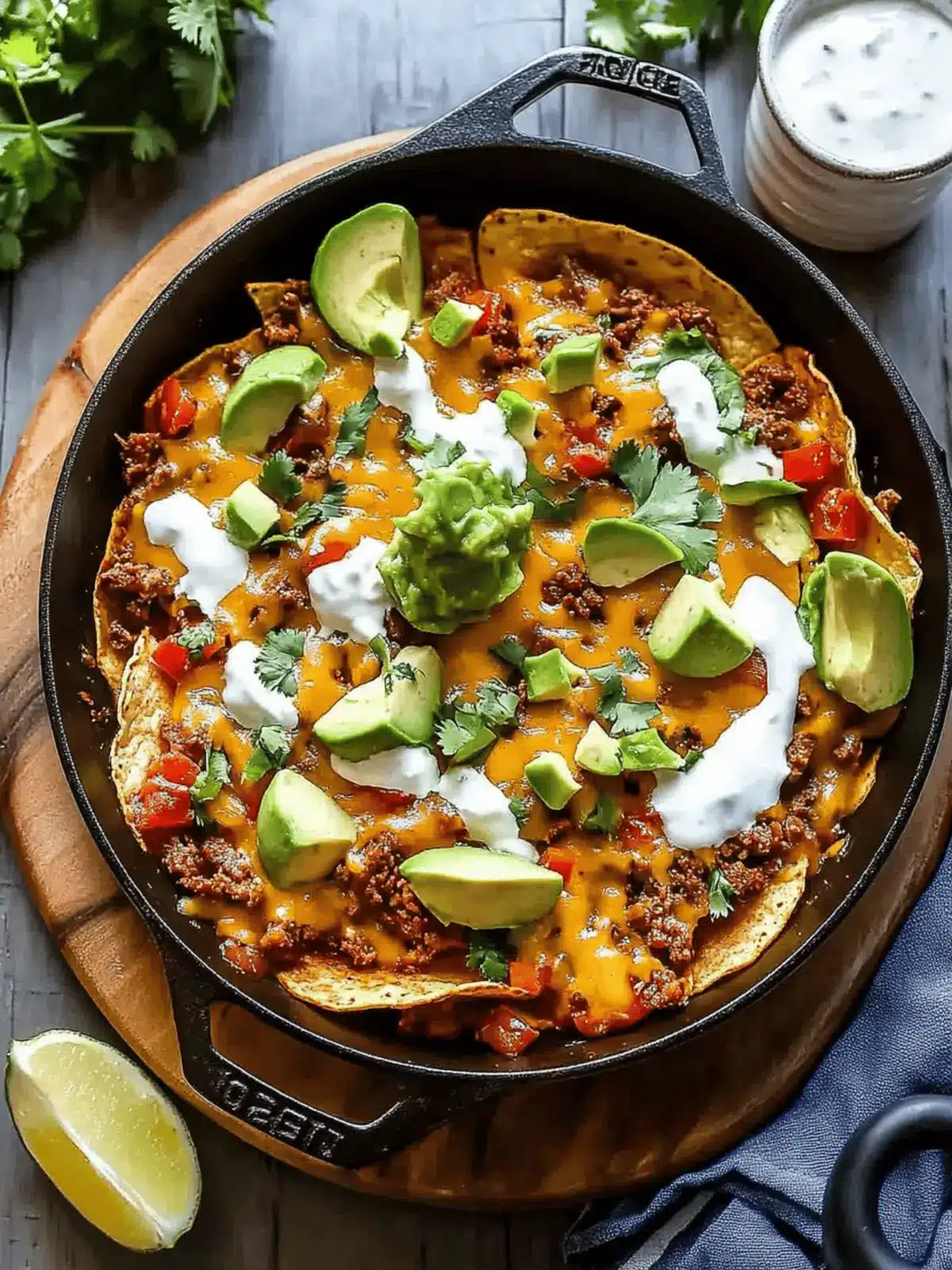 Beef Taco Skillet
