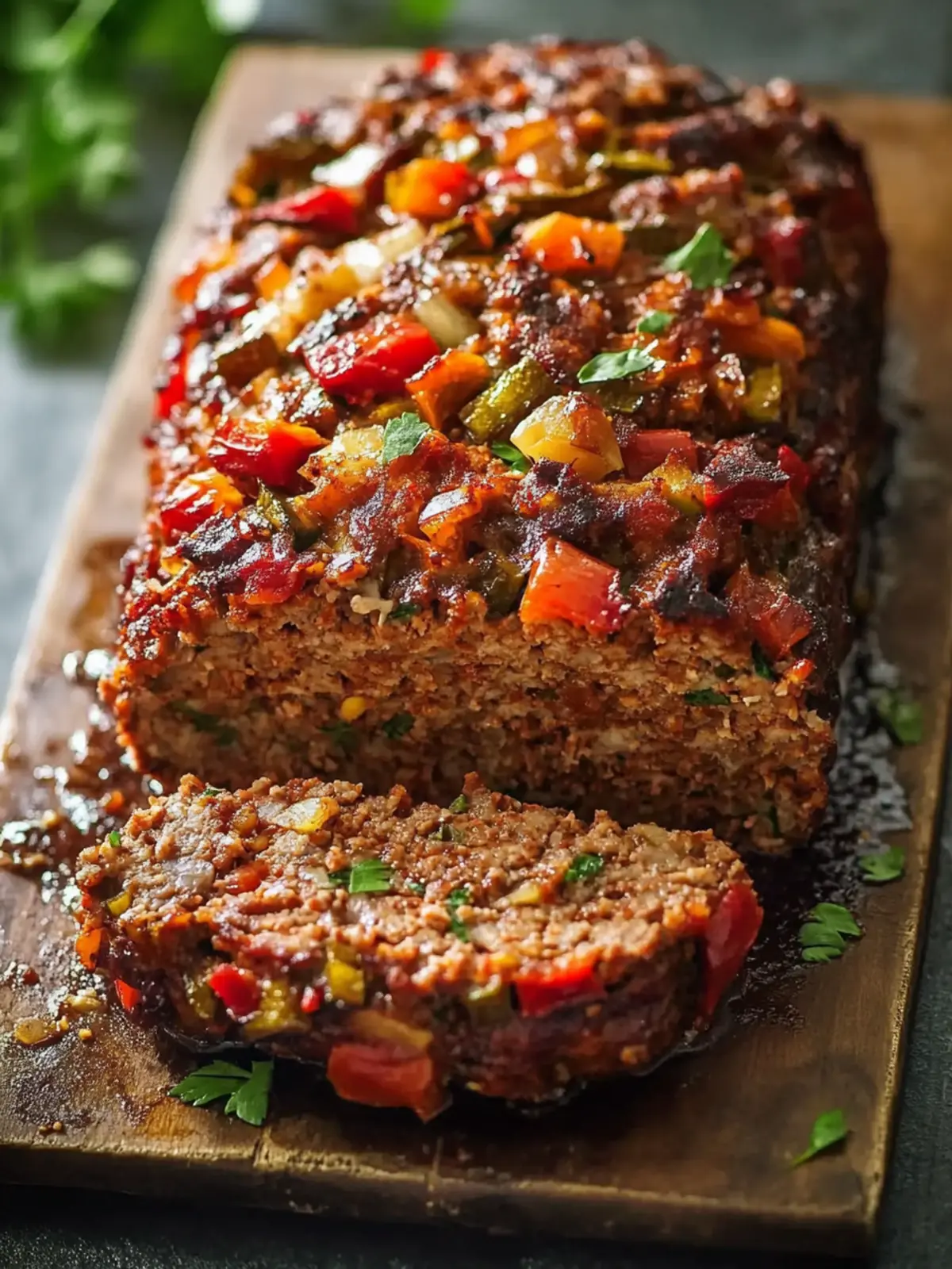 Veggie Loaded Meatloaf