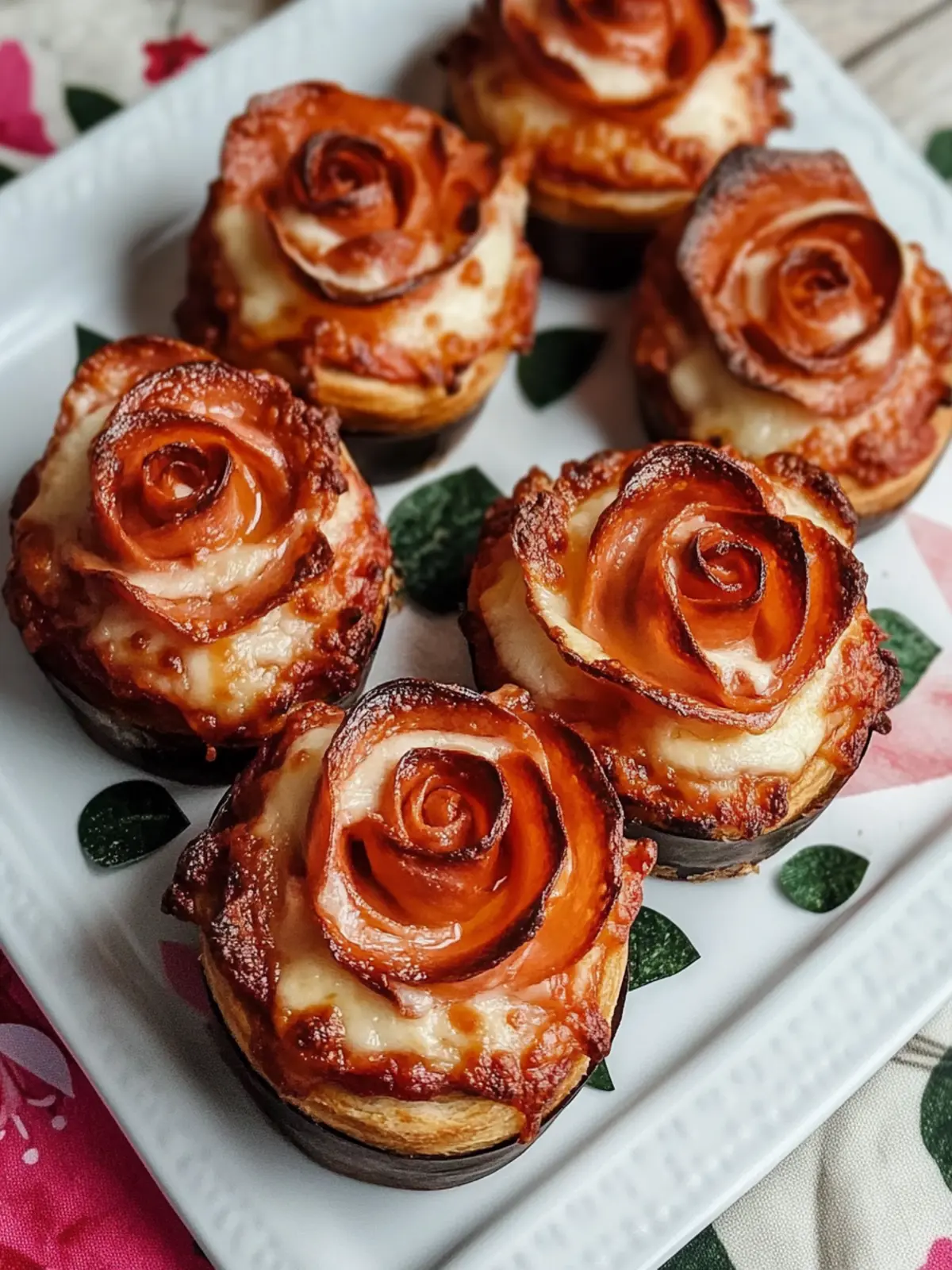 Romantic Pizza Roses for Valentine s Day to Wow Your Date 2 Pizza Roses for Valentine s Day