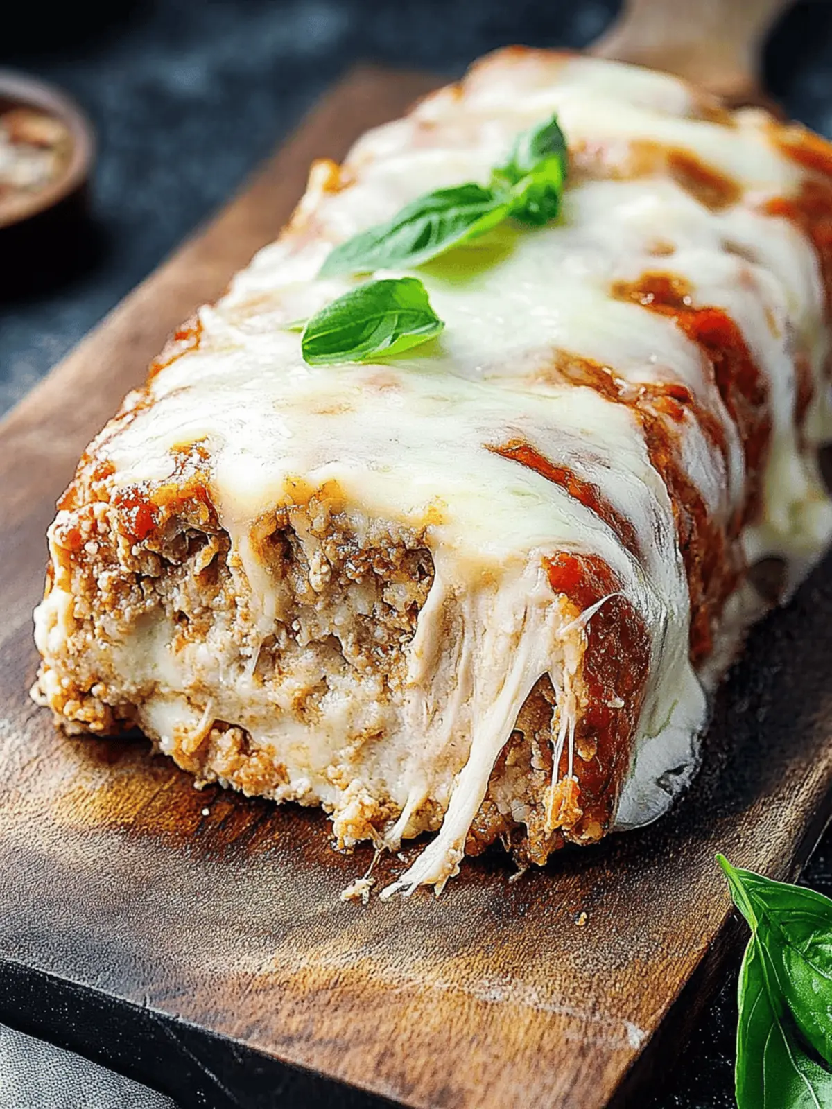 Ground Chicken Parmesan Meatloaf: Your New Family Favorite! 4 Ground Chicken Parmesan Meatloaf