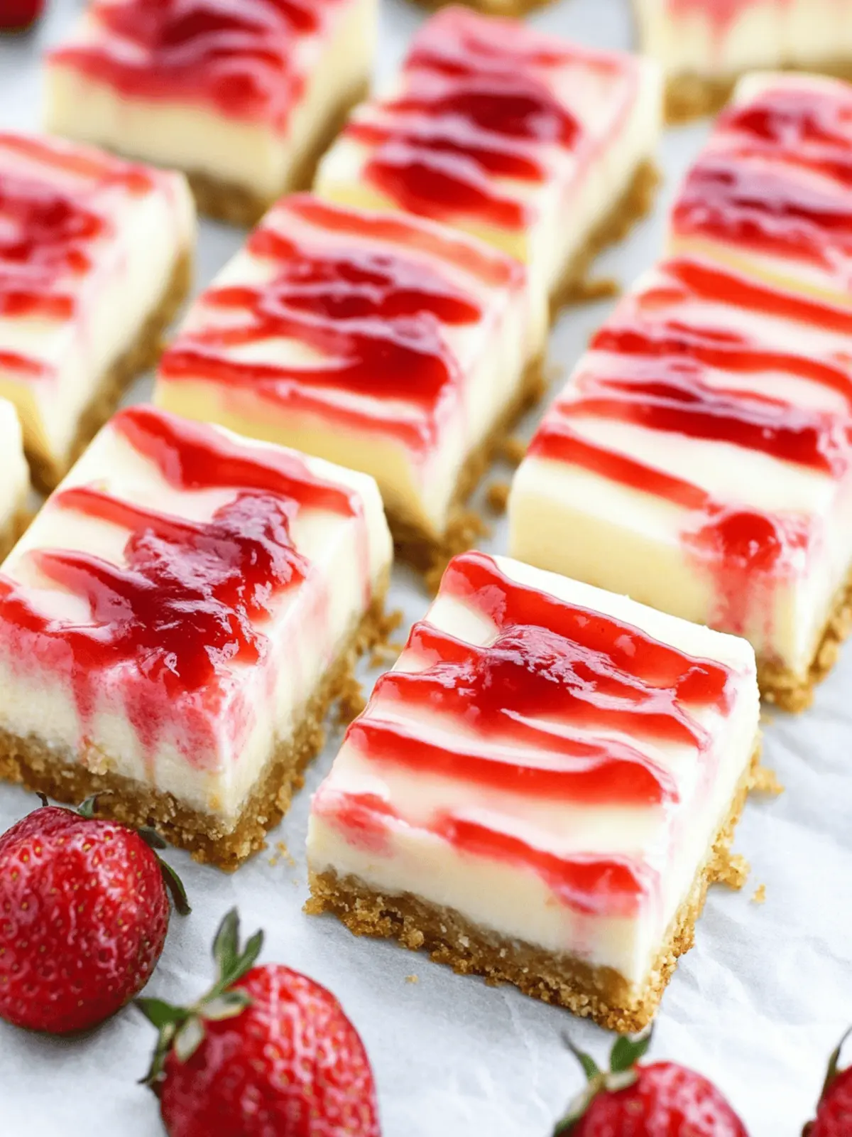 Creamy Philadelphia Cheesecake Bars with Fresh Strawberry Twist 4 Philadelphia Cheesecake Bars