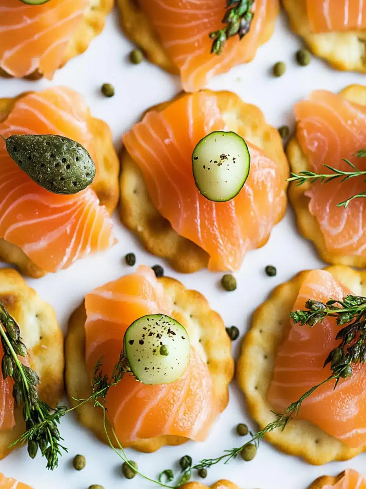 Savory Smoked Salmon Crackers That Wow Your Guests 2 Smoked Salmon Crackers