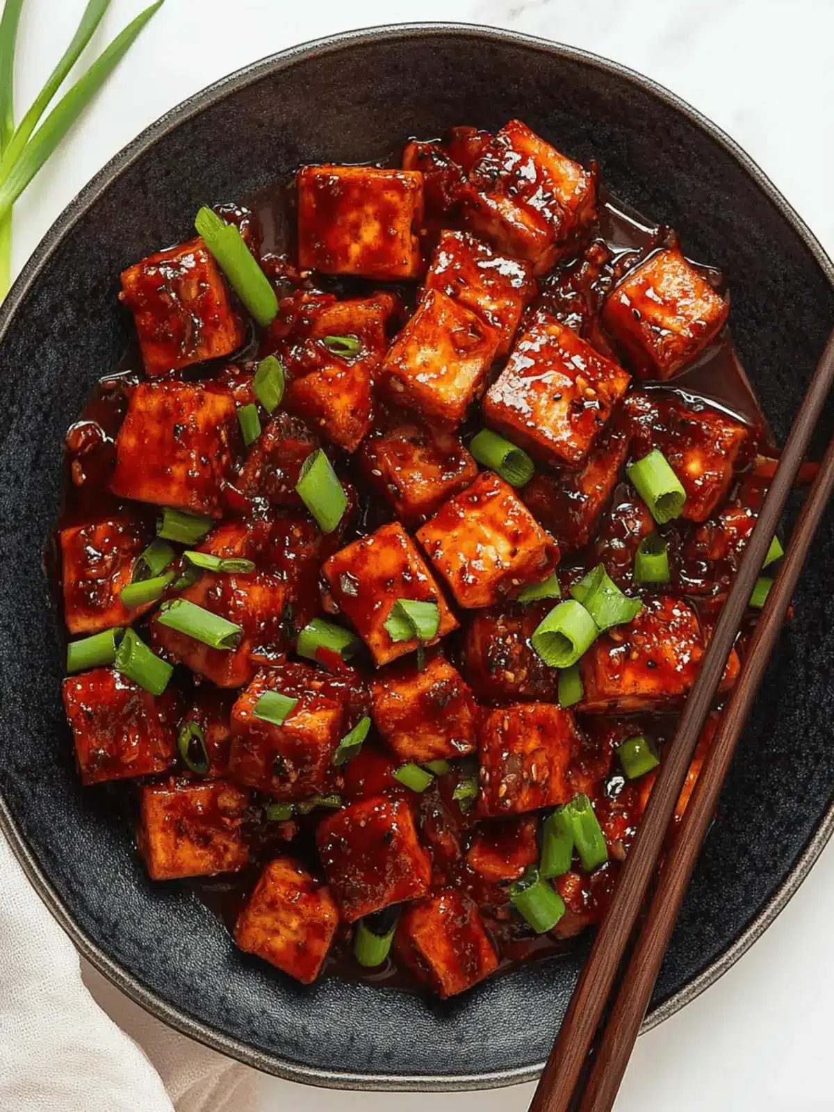 Crispy Szechuan Tofu