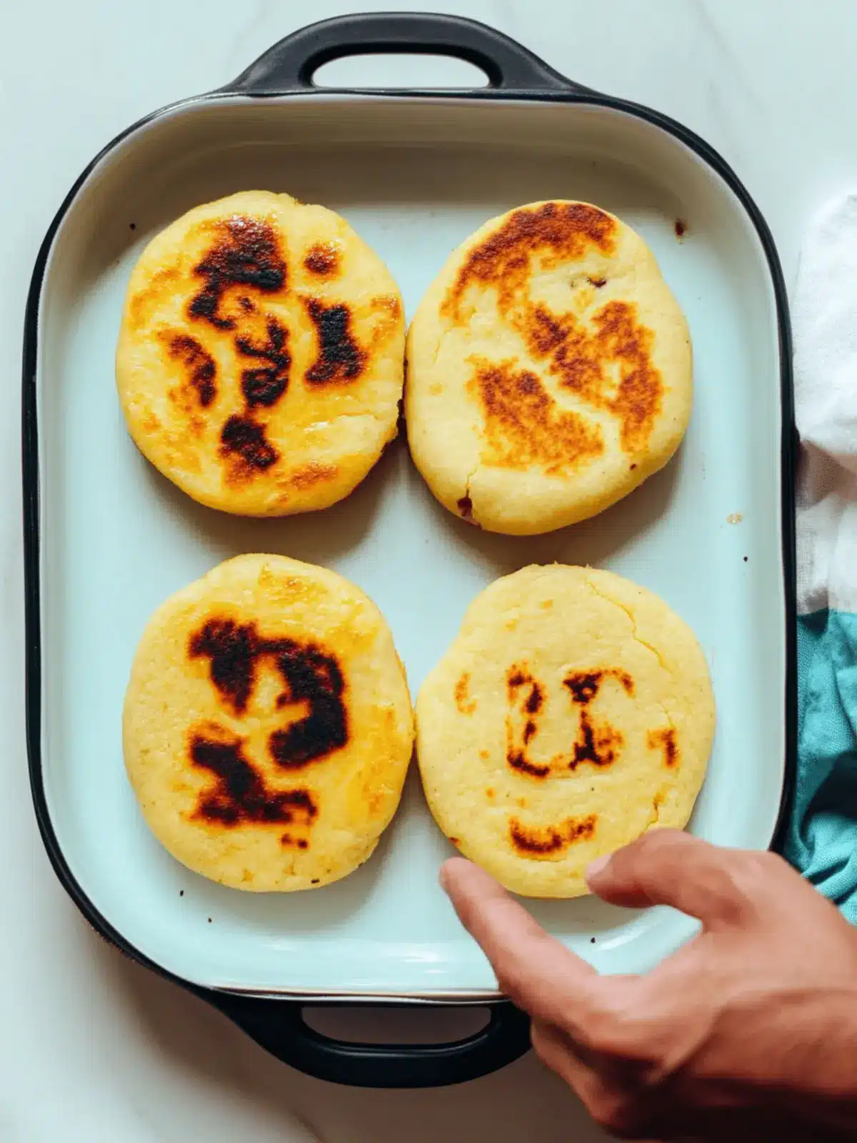 Arepas Made Easy: 3 Ingredients for Perfectly Fluffy Bites 3 Arepas Made Easy: 3 Ingredients for Perfectly Fluffy Bites