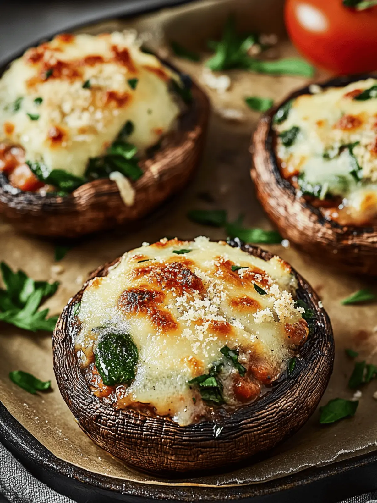 Stuffed Portobello Mushrooms