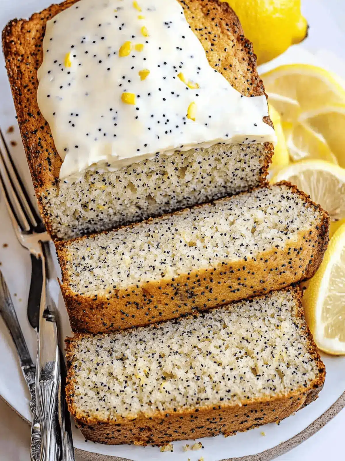 Moist Lemon Poppy Seed Bread with Zucchini Surprise 4 Moist Lemon Poppy Seed Bread with Zucchini Surprise