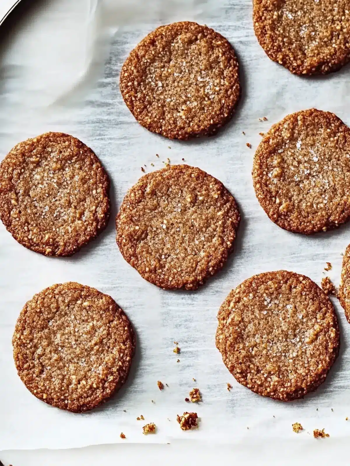 Triple-Ginger Rye Cookies