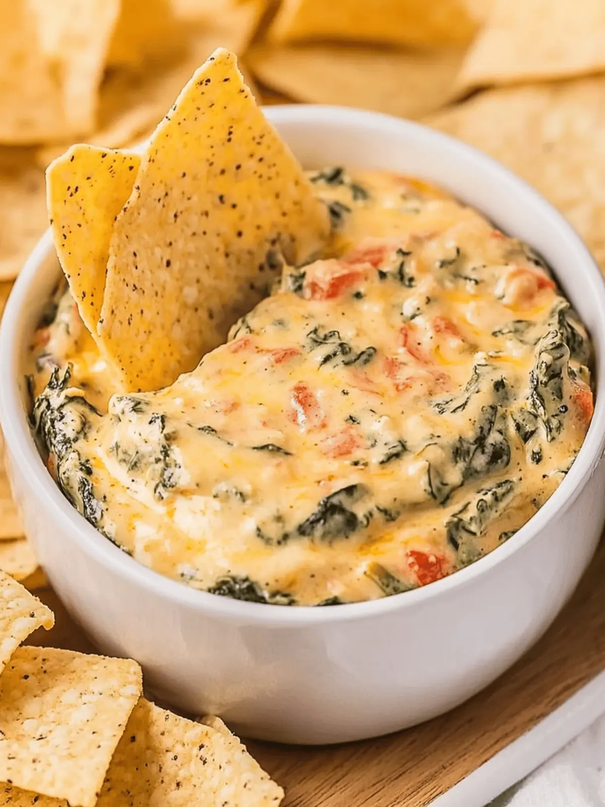 Queso Spinach Dip