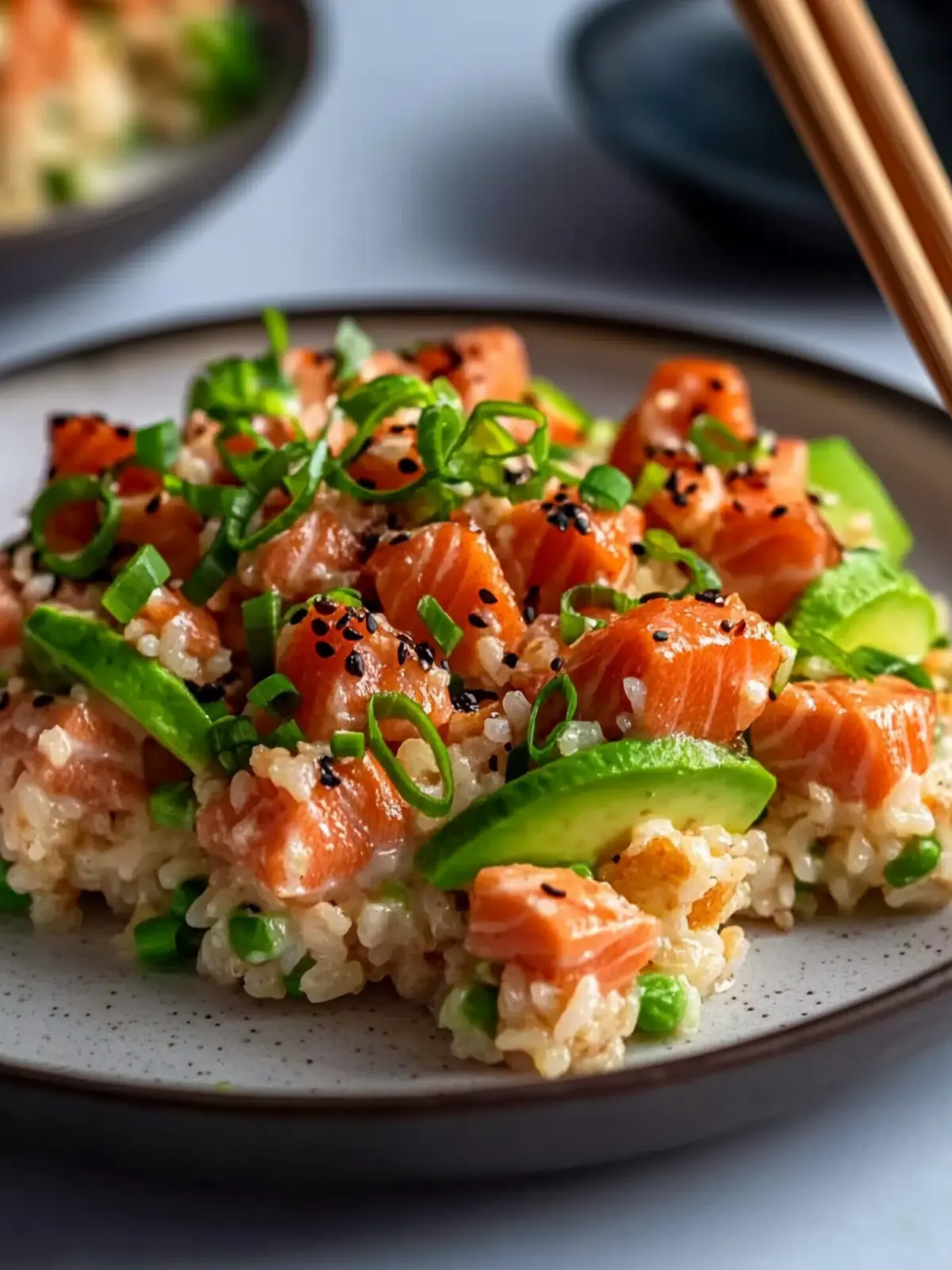 Savory Salmon Crispy Rice A Flavorful Appetizer Delight 4 Salmon Crispy Rice