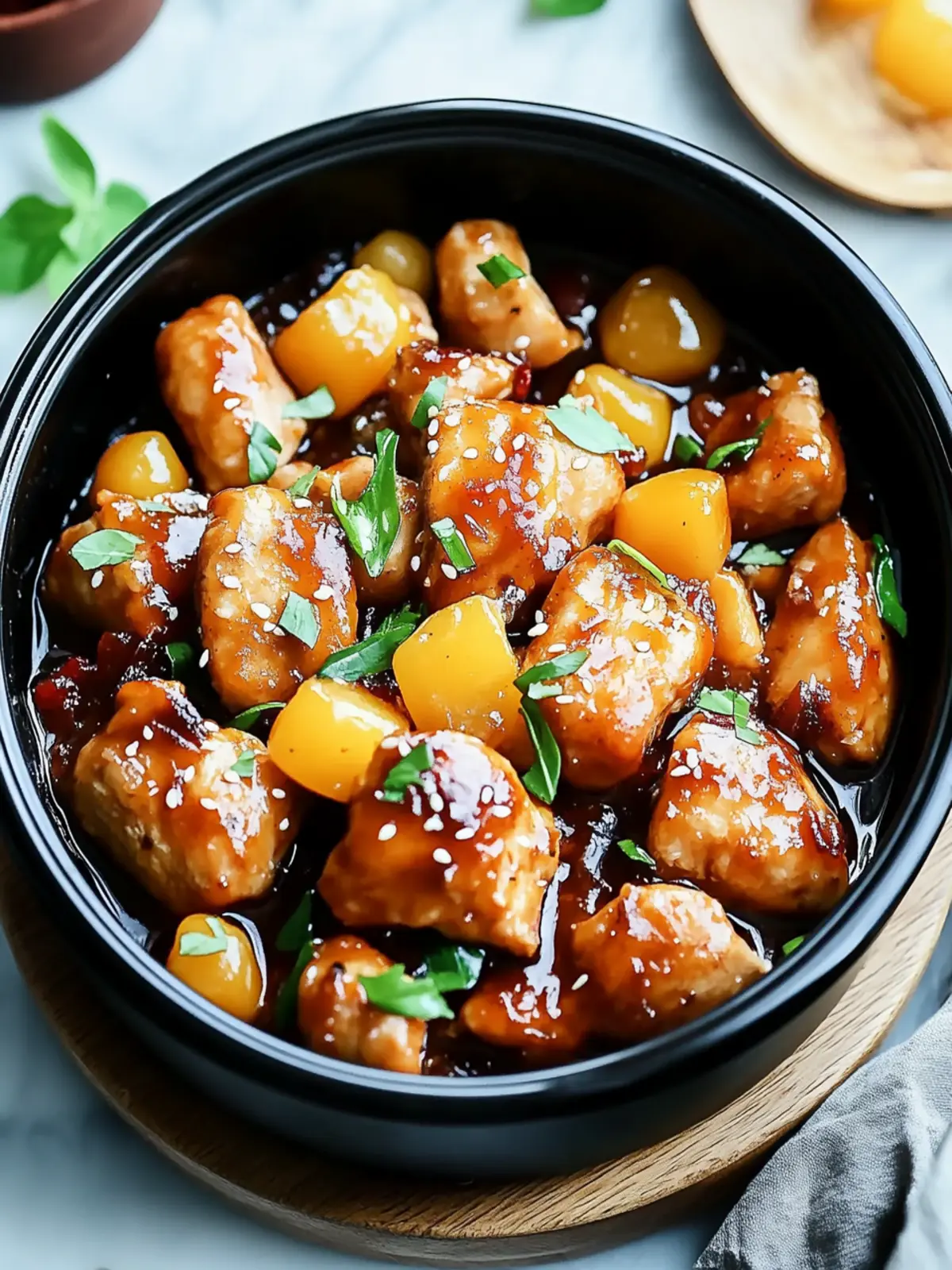 Sweet Hawaiian Crockpot Chicken