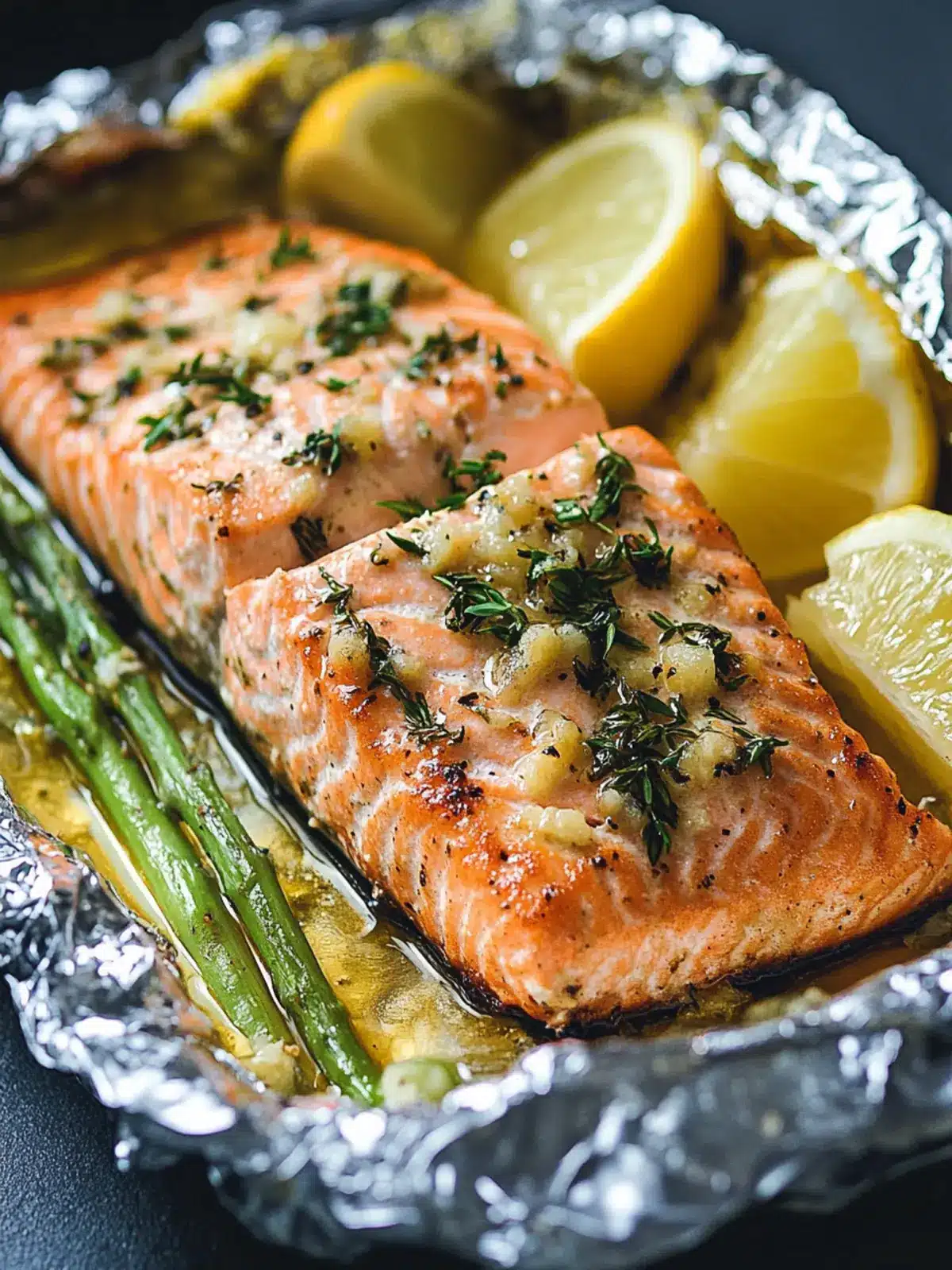 Baked Salmon in Foil