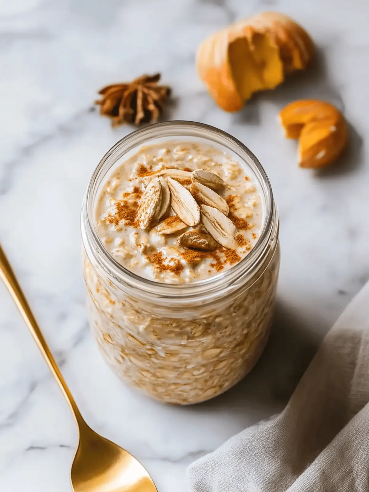 Pumpkin Spice Overnight Oats for Cozy Mornings Ahead 4 Pumpkin Spice Overnight Oats
