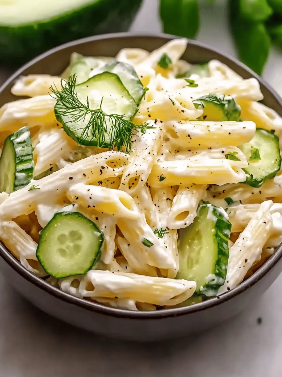 Delicious Cucumber Pasta Salad Perfect for Summer Picnics 2 Delicious Cucumber Pasta Salad Perfect for Summer Picnics