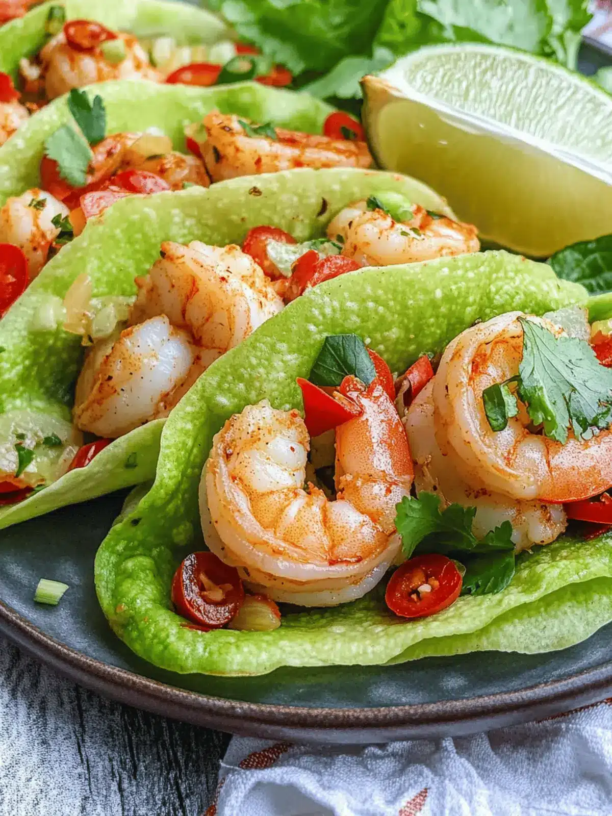 Chili Lime Shrimp Wraps: A Zesty Twist for Clean Eating 3 Chili Lime Shrimp Wraps