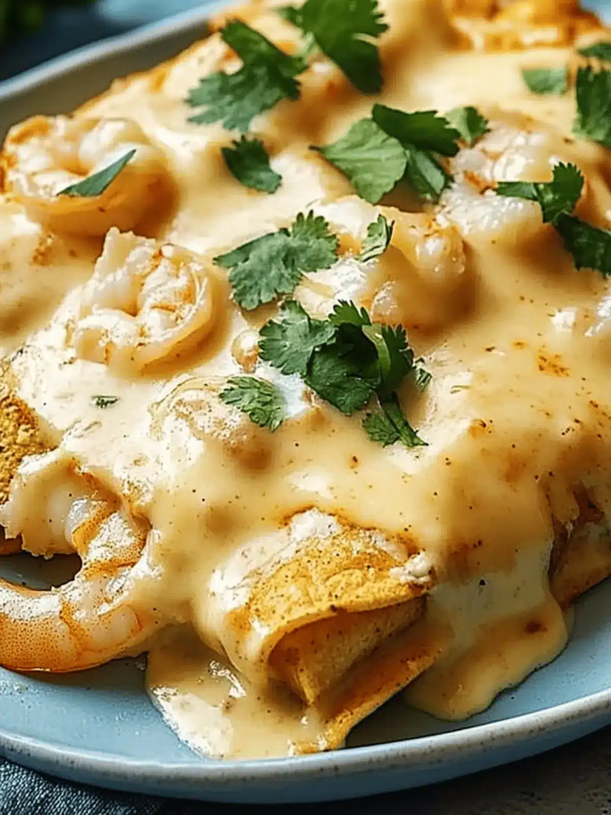 Irresistible Creamy Shrimp Enchiladas for a Flavor Explosion 4 Creamy Shrimp Enchiladas