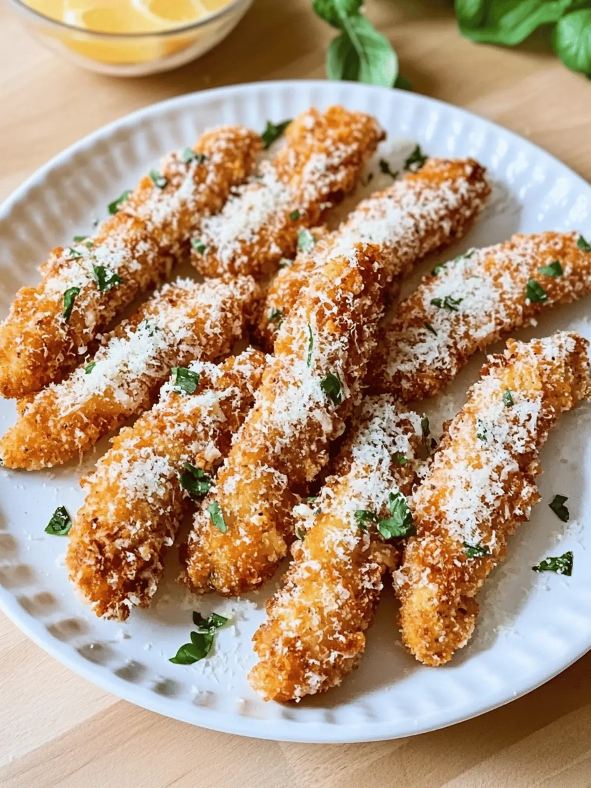 Garlic Parmesan Chicken Tenders: Crispy Comfort in Every Bite 3 Garlic Parmesan Chicken Tenders