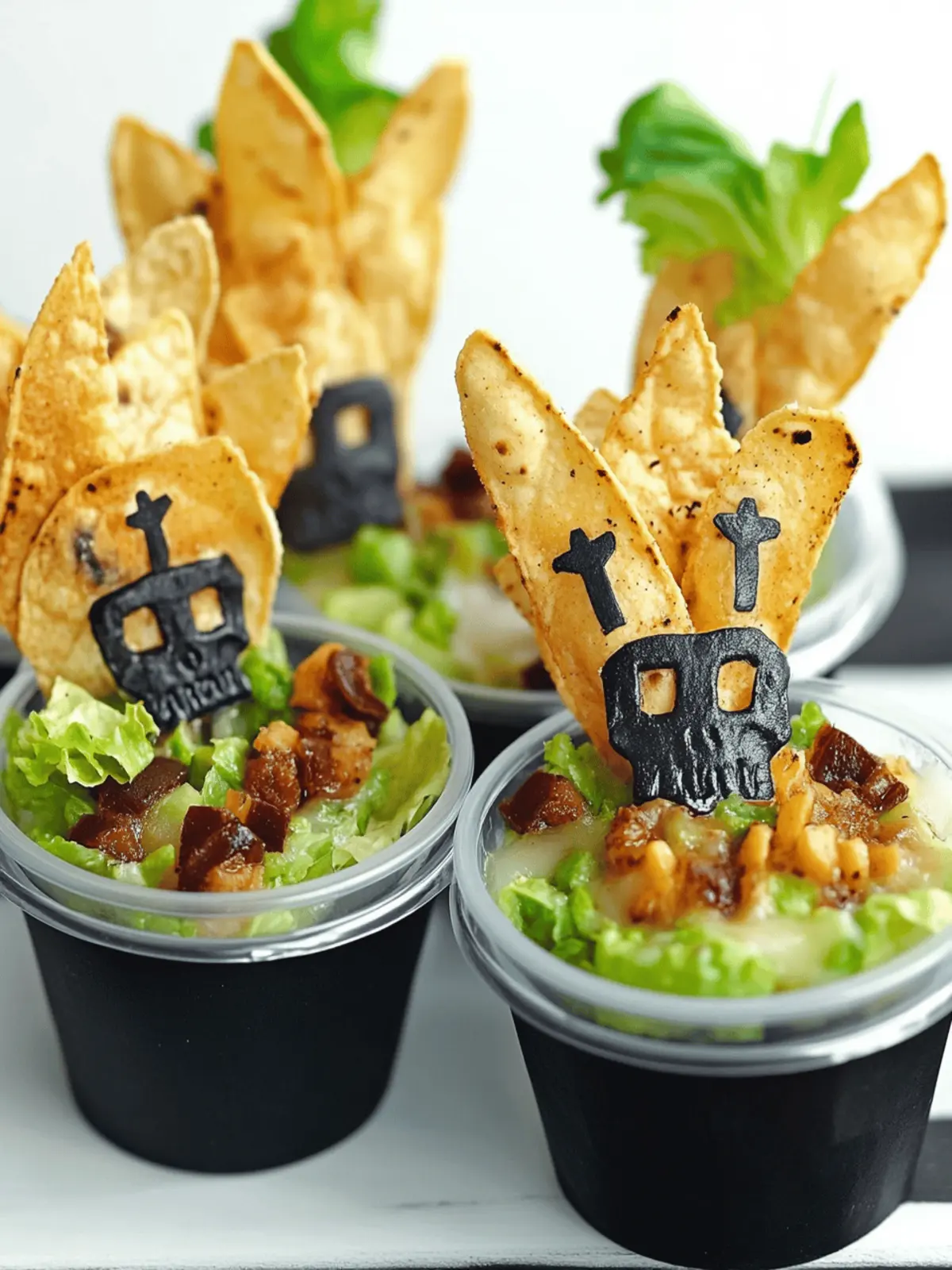 Graveyard Taco Cups