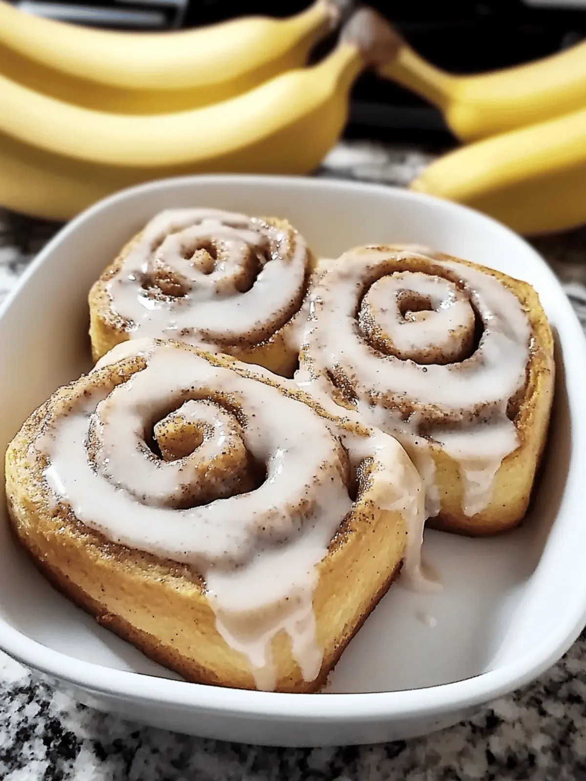 Banana Bread Cinnamon Rolls