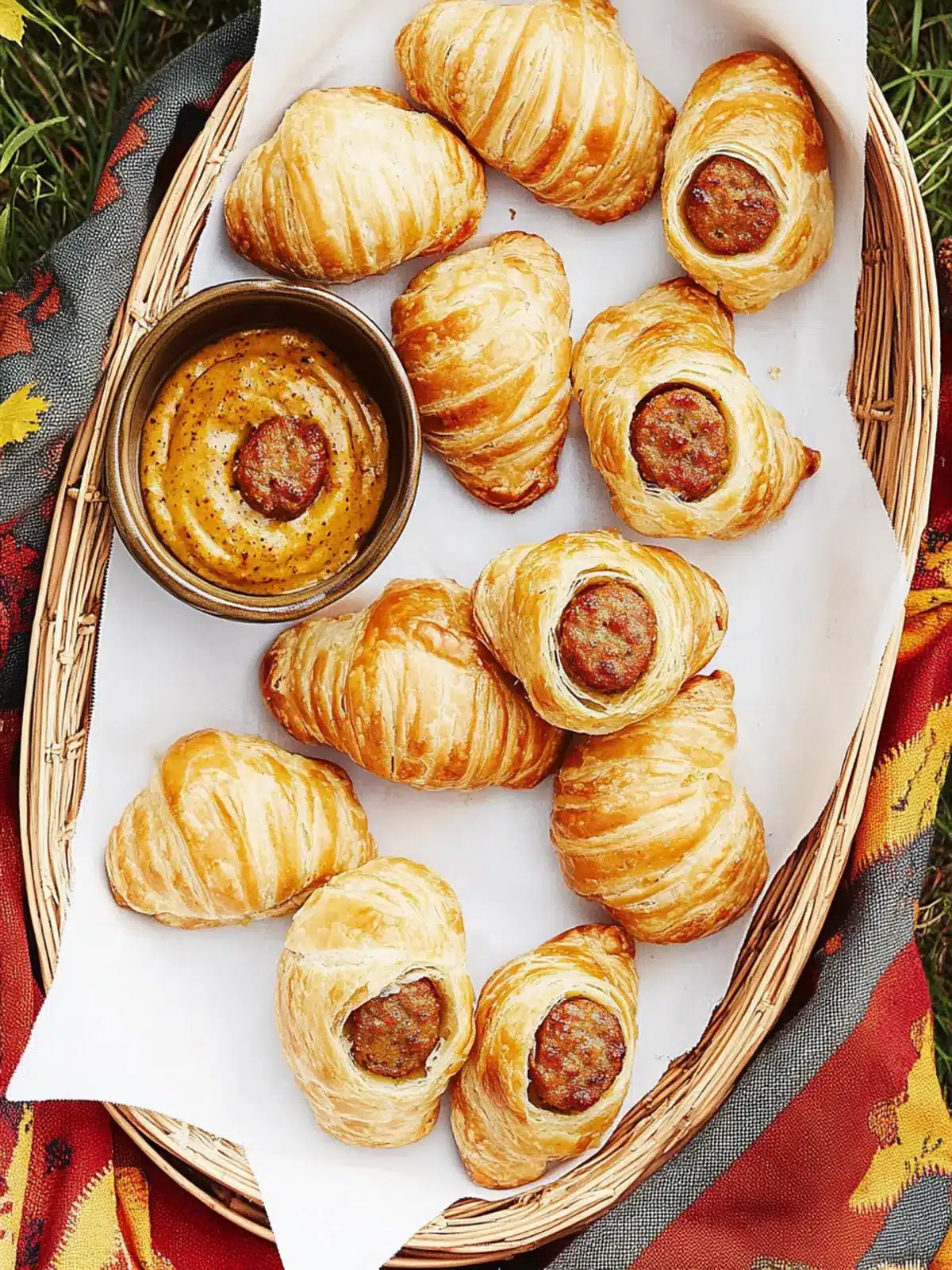 Cajun Sausage Puffs