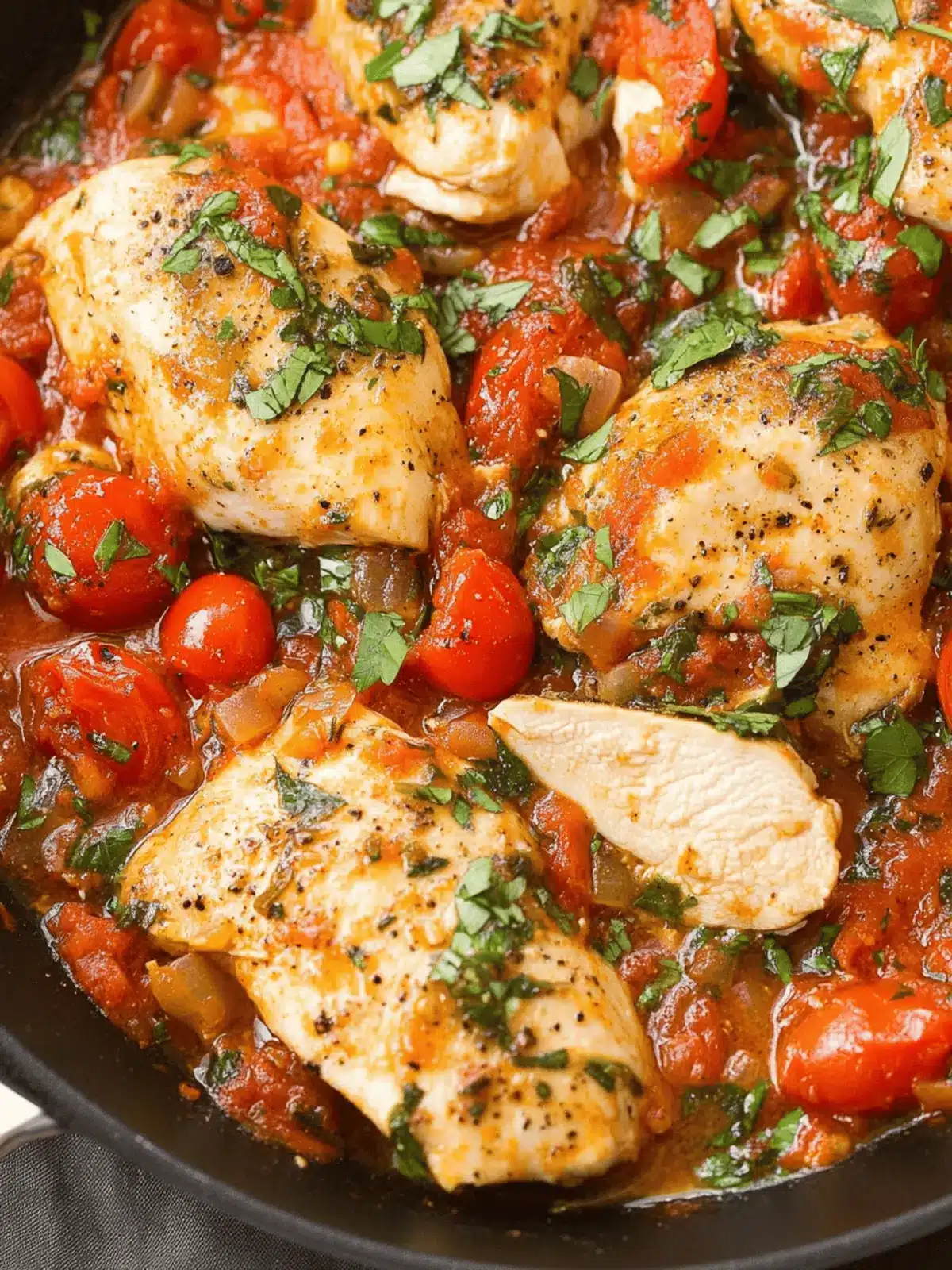 Chicken Pomodoro Skillet