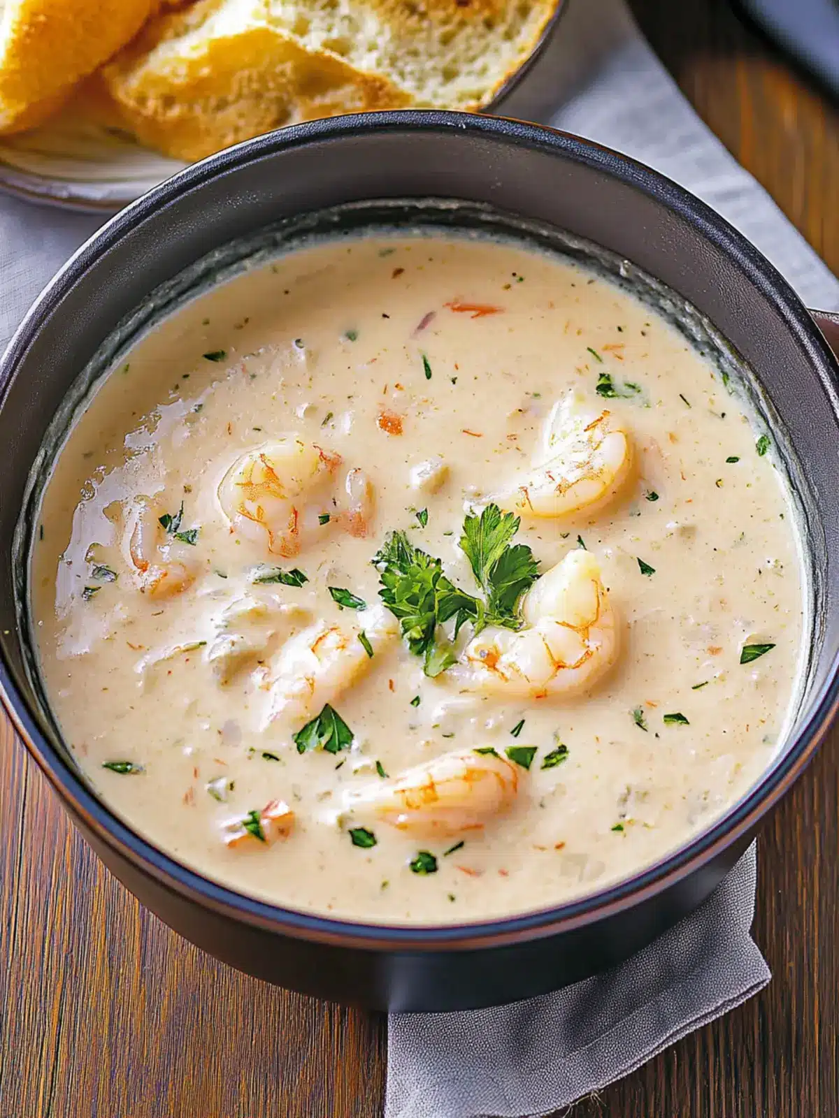 Quick and Creamy Crab and Shrimp Seafood Bisque Bliss 3 Crab and Shrimp Seafood Bisque