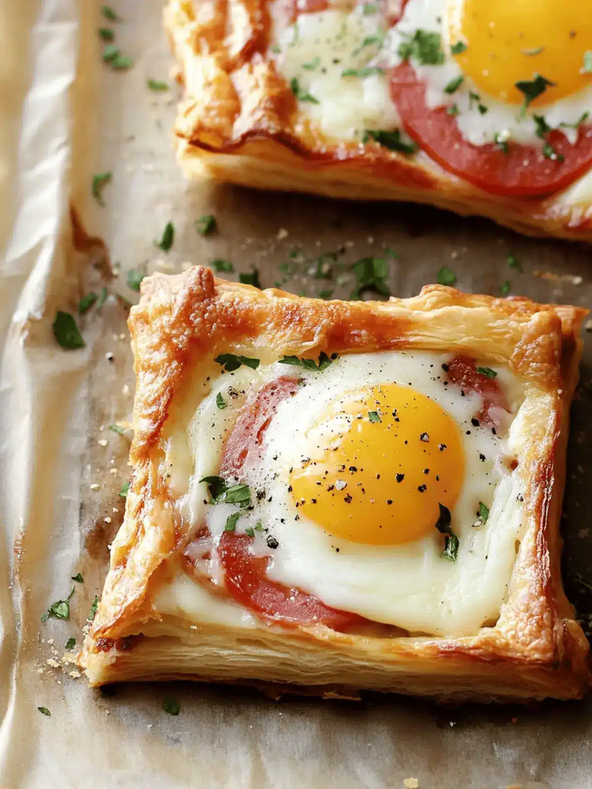 Irresistible Puff Pastry Croque Madame for a Festive Feast 2 Irresistible Puff Pastry Croque Madame for a Festive Feast