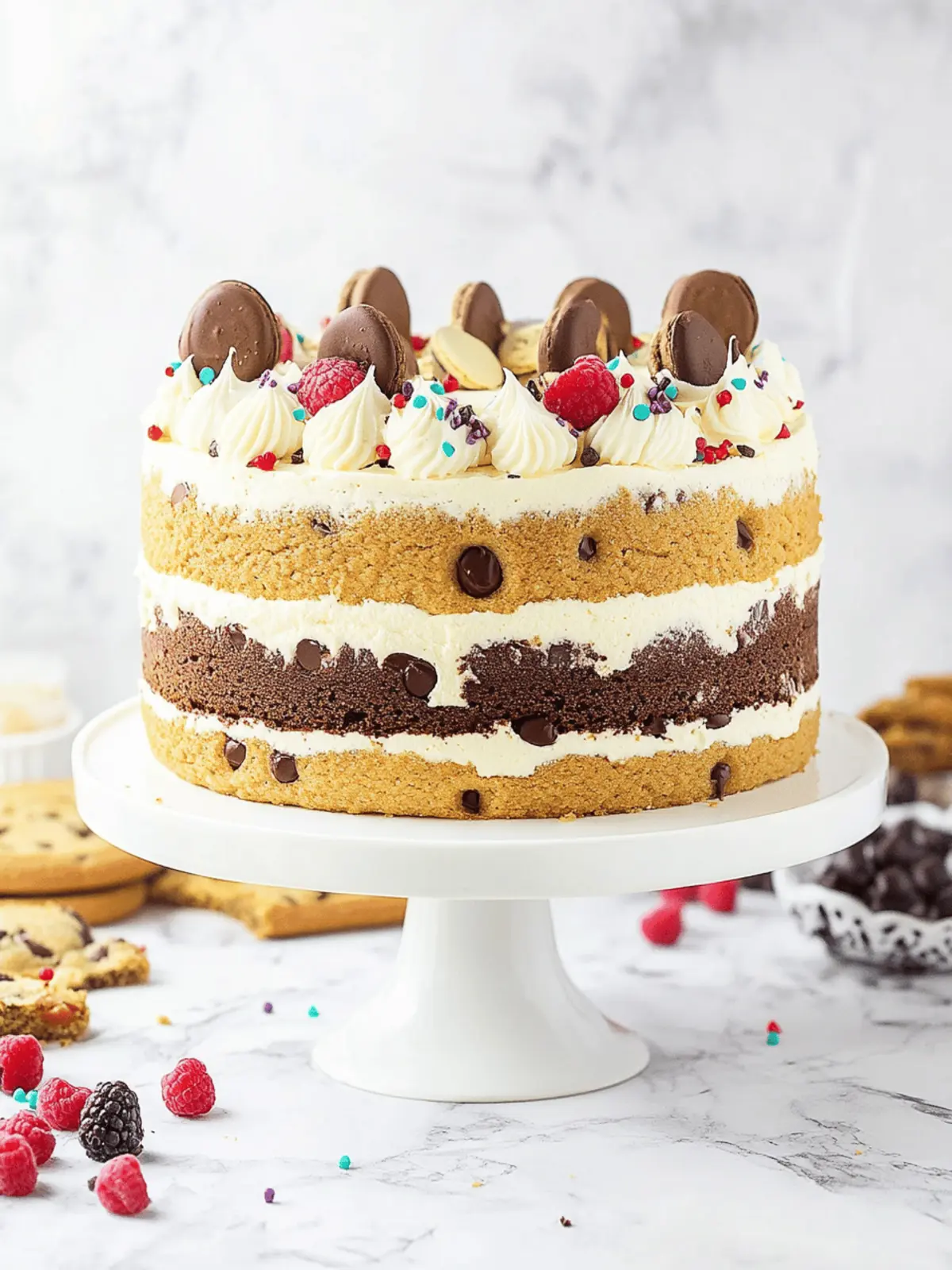 Ultimate Layered Cookie Cake