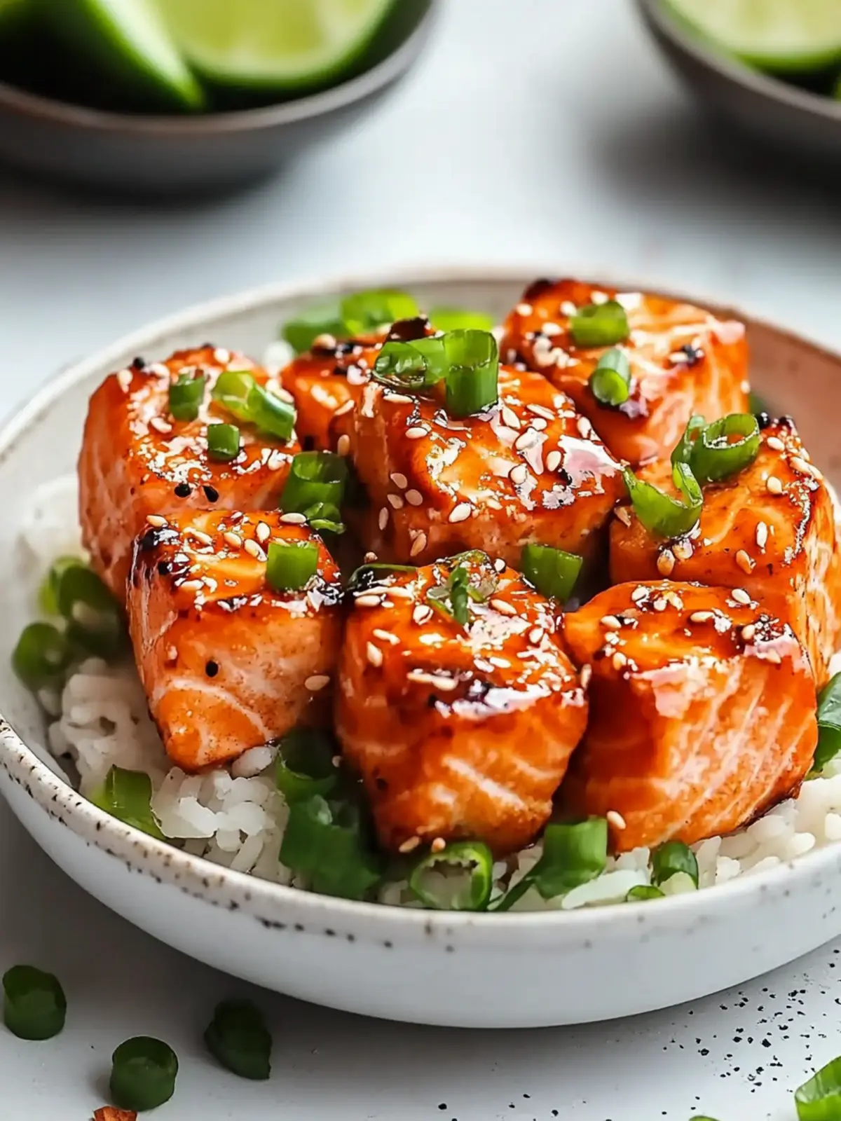 Bang Bang Salmon Bites Bowls