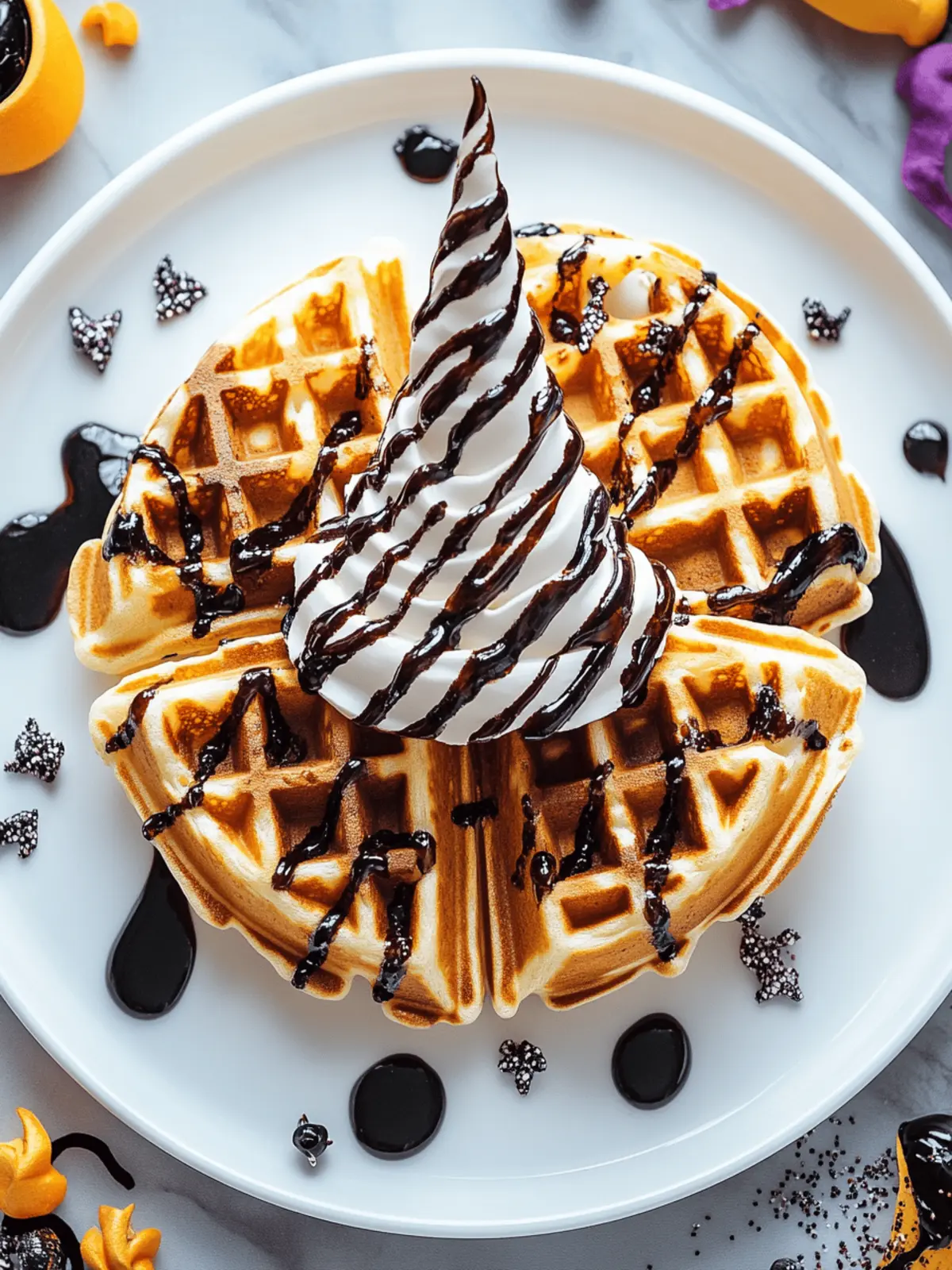 Witch Hat Waffles That Will Enchant Your Halloween Breakfast 4 Witch Hat Waffles