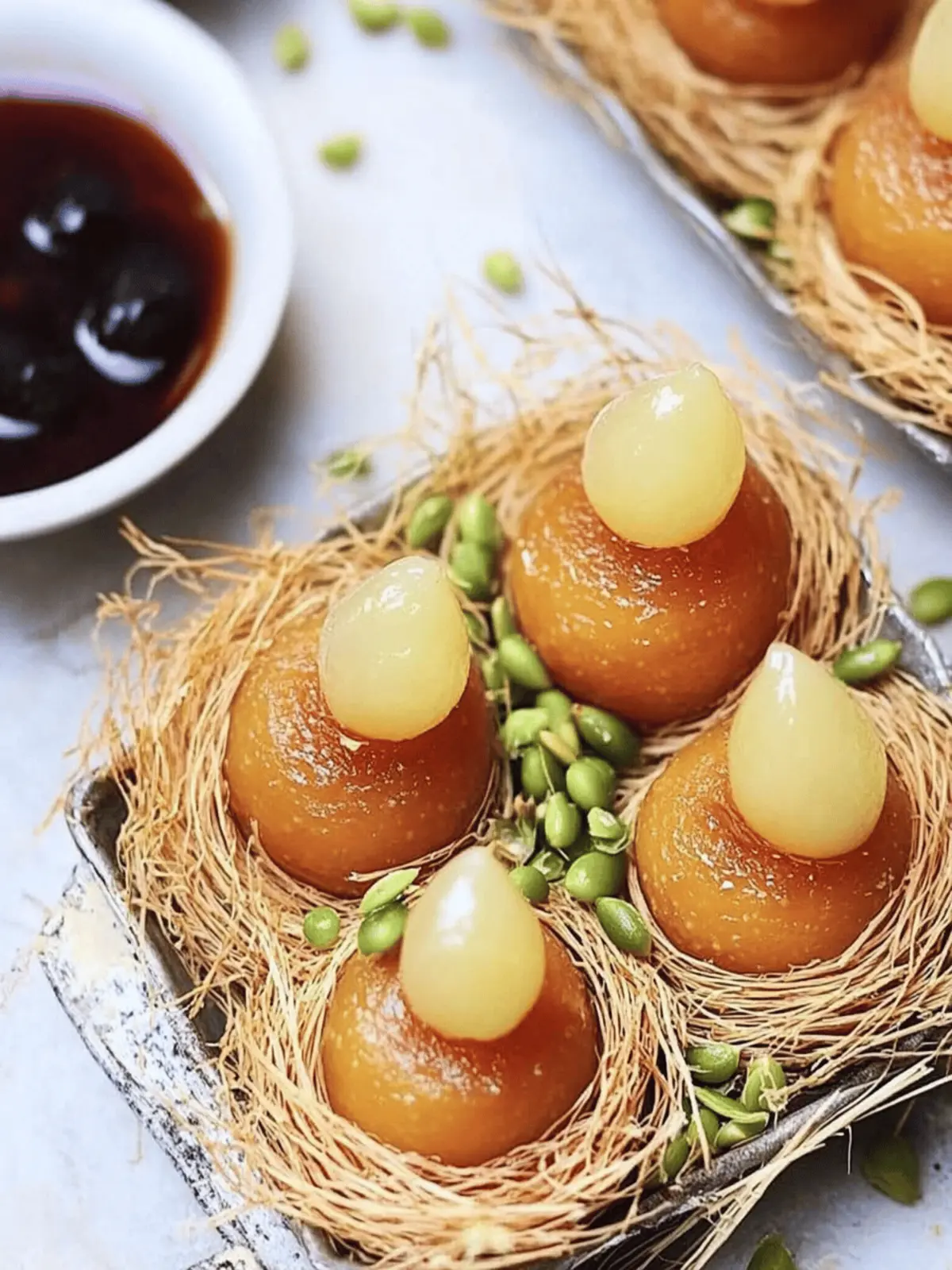 Gulab Jamun in Kunafa Nests: A Festive Fusion Dream! 2 Gulab Jamun in Kunafa Nests