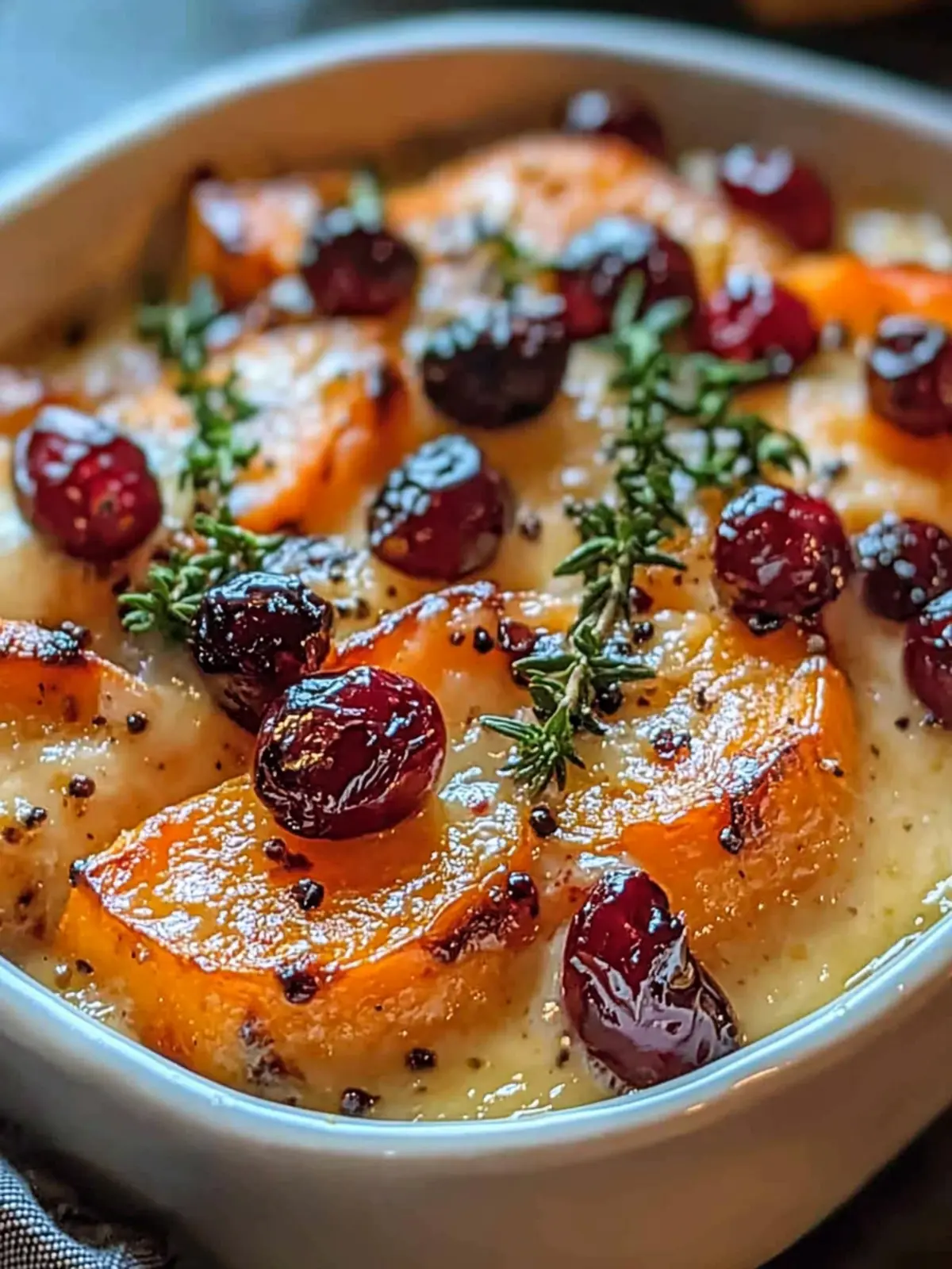 Cozy Up with Sweet Potato Cranberry Gratin Perfection 2 Sweet Potato Cranberry Gratin