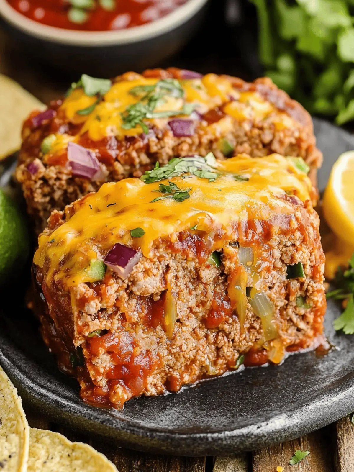 Mexican Taco Meatloaf: Irresistibly Cheesy and Flavorful 4 Mexican Taco Meatloaf