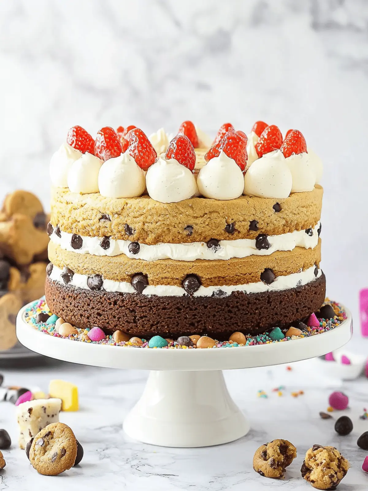 Ultimate Layered Cookie Cake