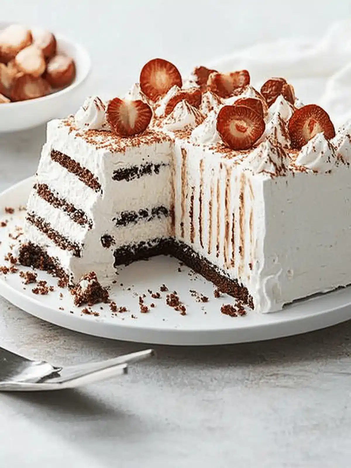 Decadent Icebox Cake with Oreo Whipped Cream Bliss 4 Icebox Cake