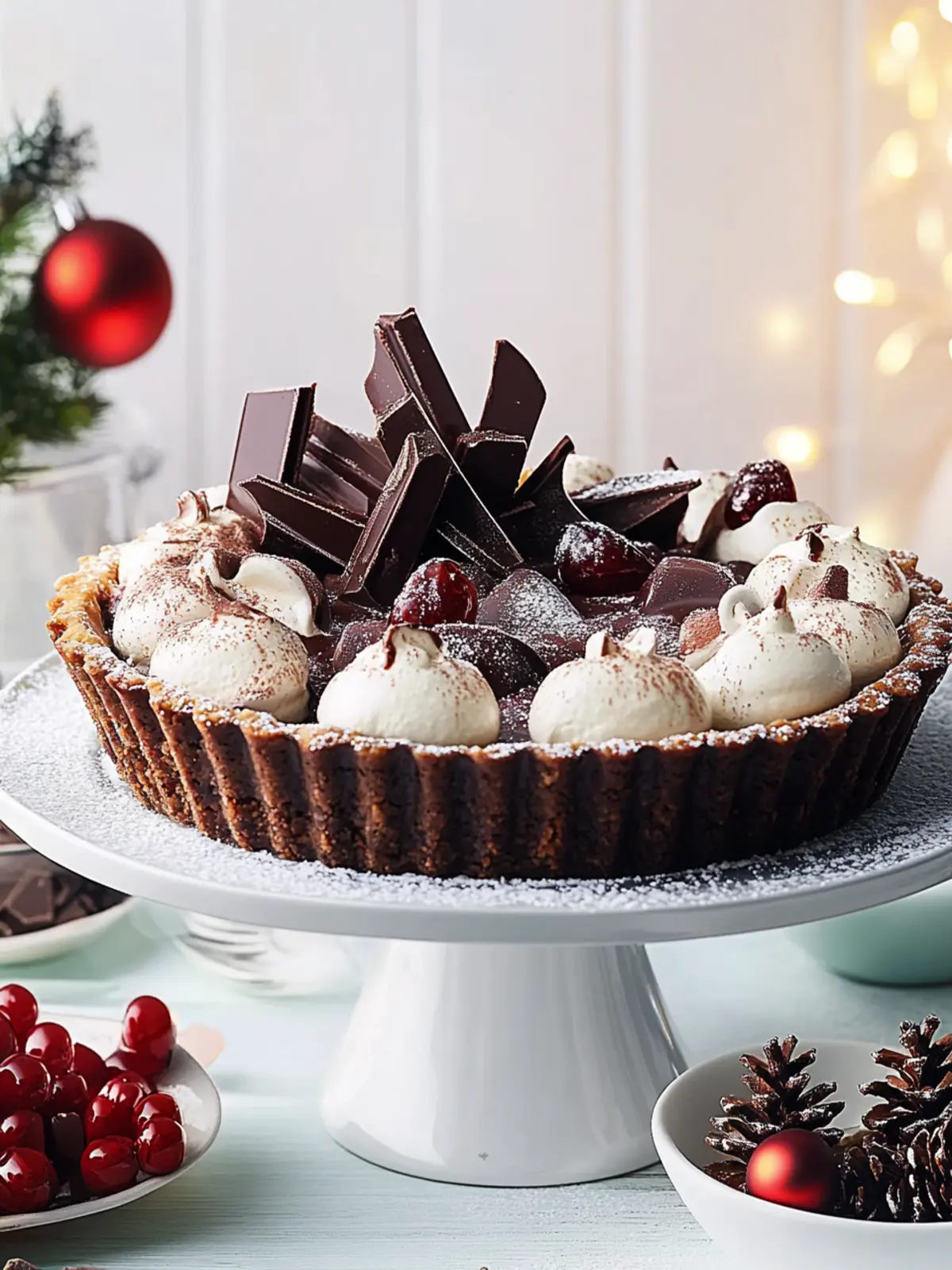 Delicious Christmas Kahl ºa and Chocolate Tart Recipe to Impress 4 Christmas Kahl ºa and Chocolate Tart