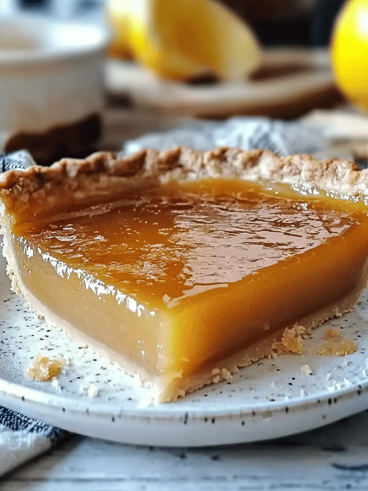 Indulge in Salted Honey Pie: A Sweet Southern Classic 4 Salted Honey Pie