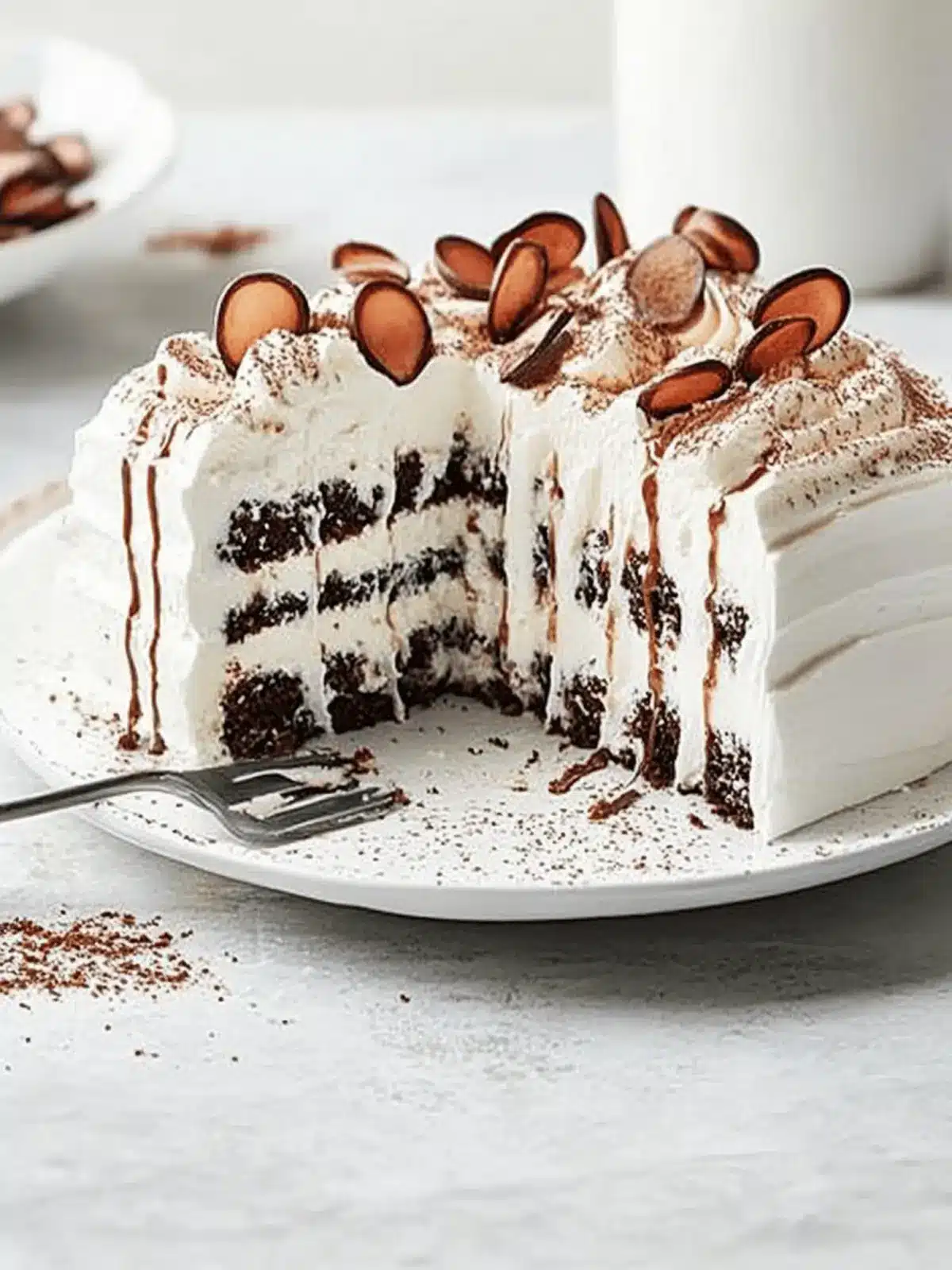 Decadent Icebox Cake with Oreo Whipped Cream Bliss 2 Icebox Cake